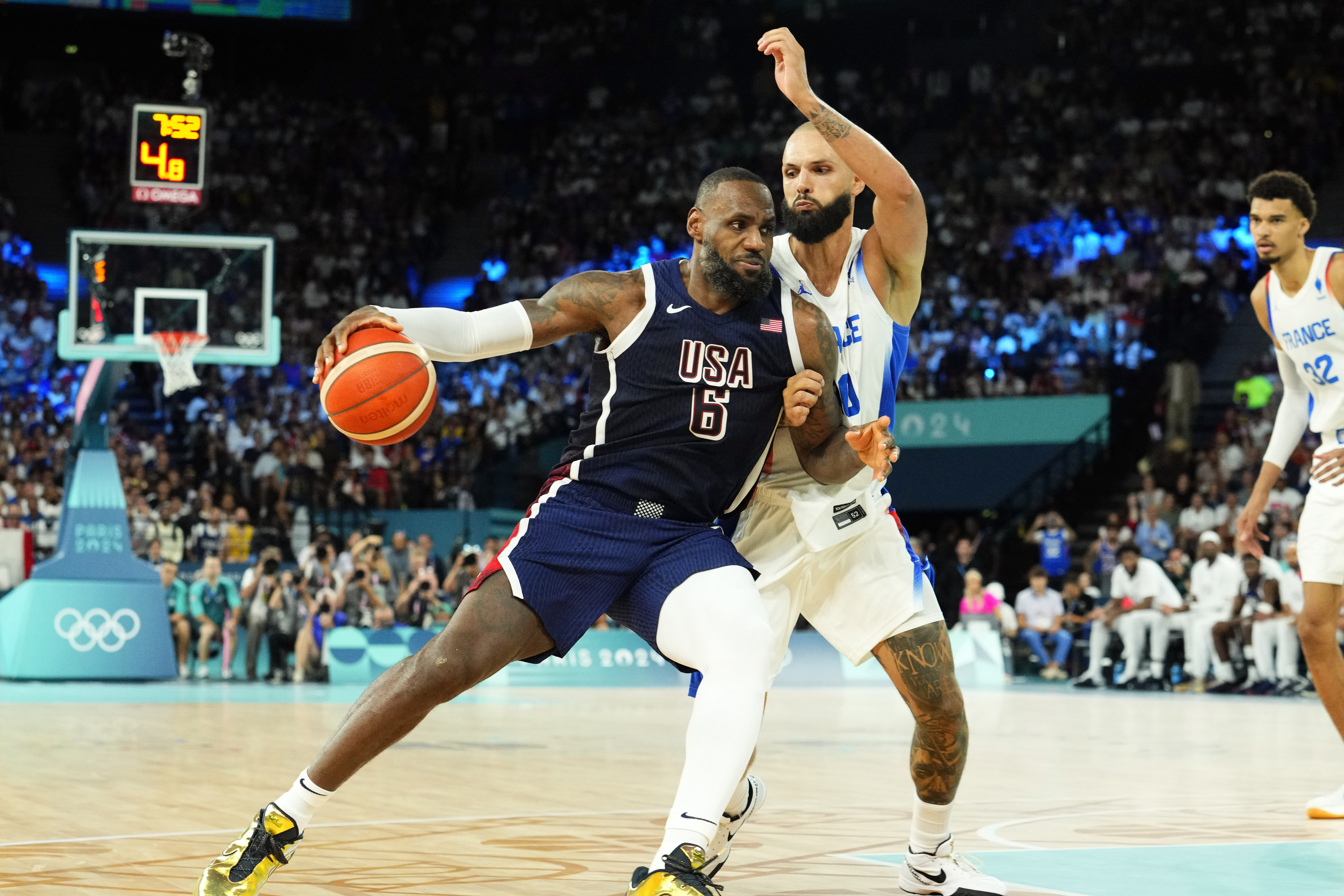 LeBron James for the USA Basketball Men&#039;s Olympic Team - Source: Imagn