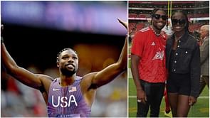 "So proud" - Noah Lyles' girlfriend Junelle Bromfield reacts to Olympic gold medalist's grand homecoming in Alexandria