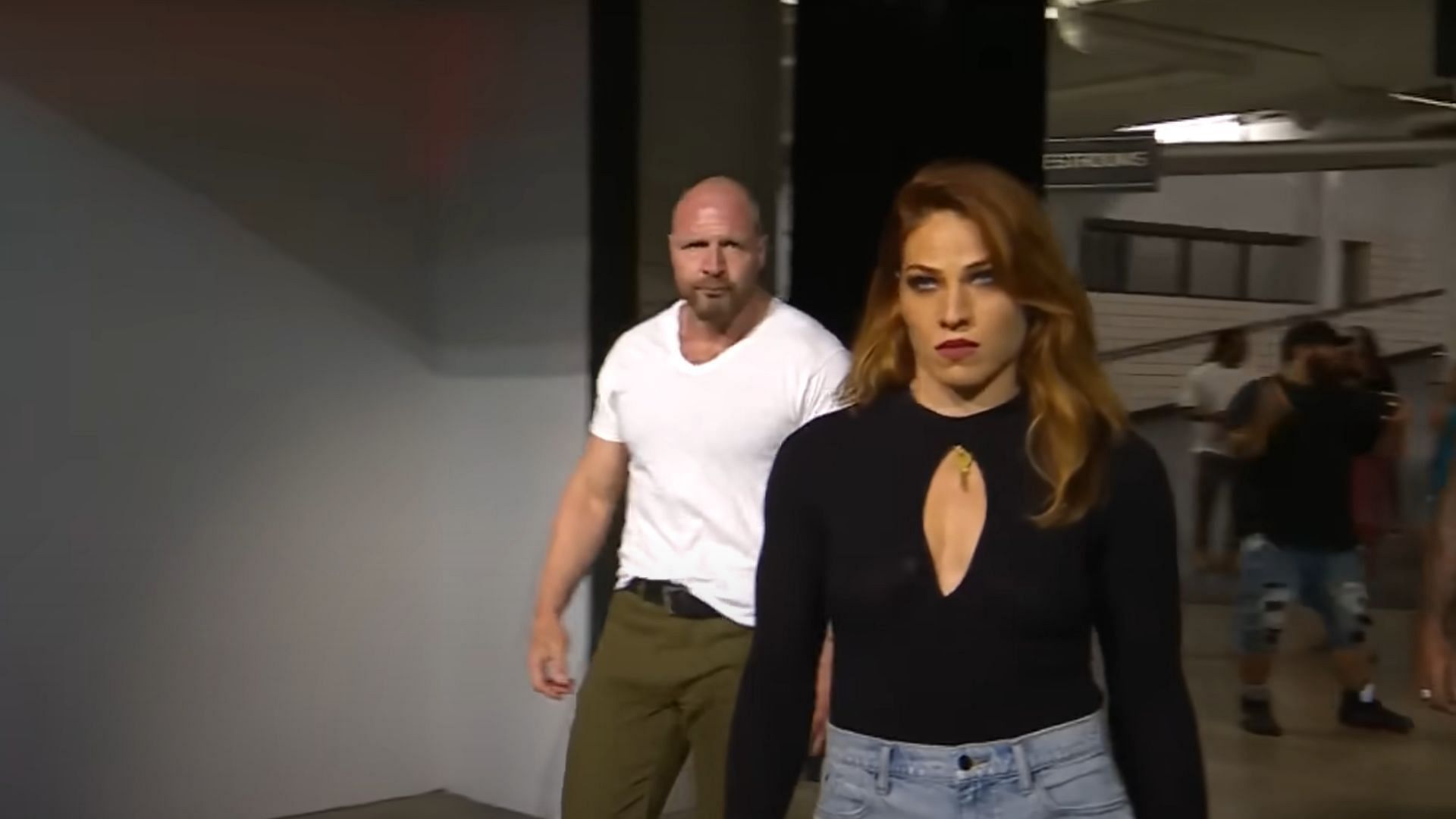 Jon Moxley and Marina Shafir are a new faction in AEW. (Image credits: AEW YouTube channel)