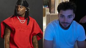 Playboi Carti reacts to Adin Ross praising his new single All Red despite their controversial past