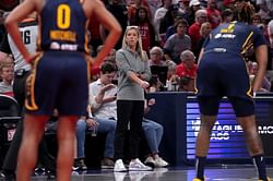 Christie Sides addresses roster decisions ahead of Mystics game highlighting Fever's playoff inexperience: "This is just new for us"