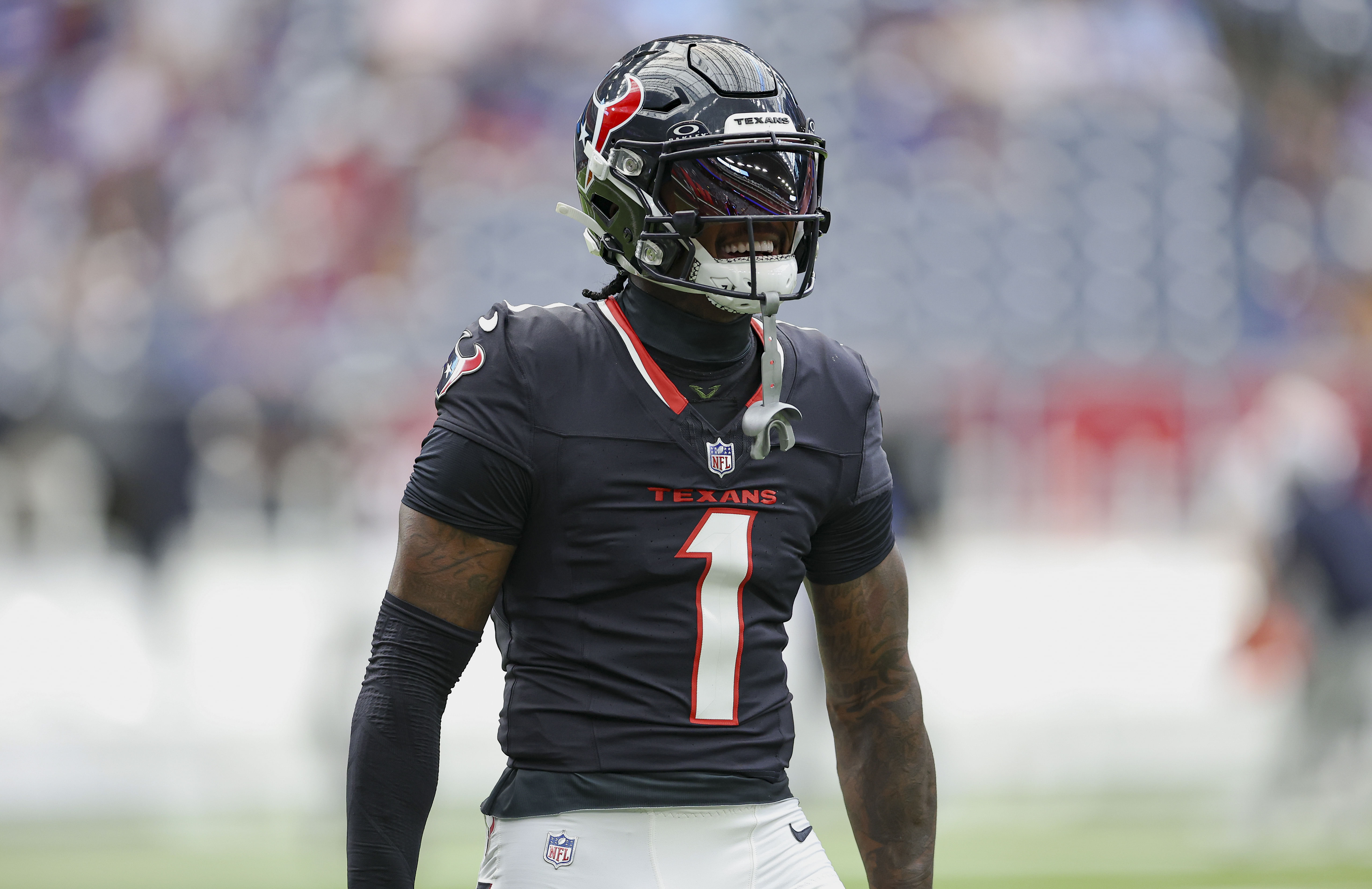 Houston Texans WR Stefon Diggs - Source: Imagn