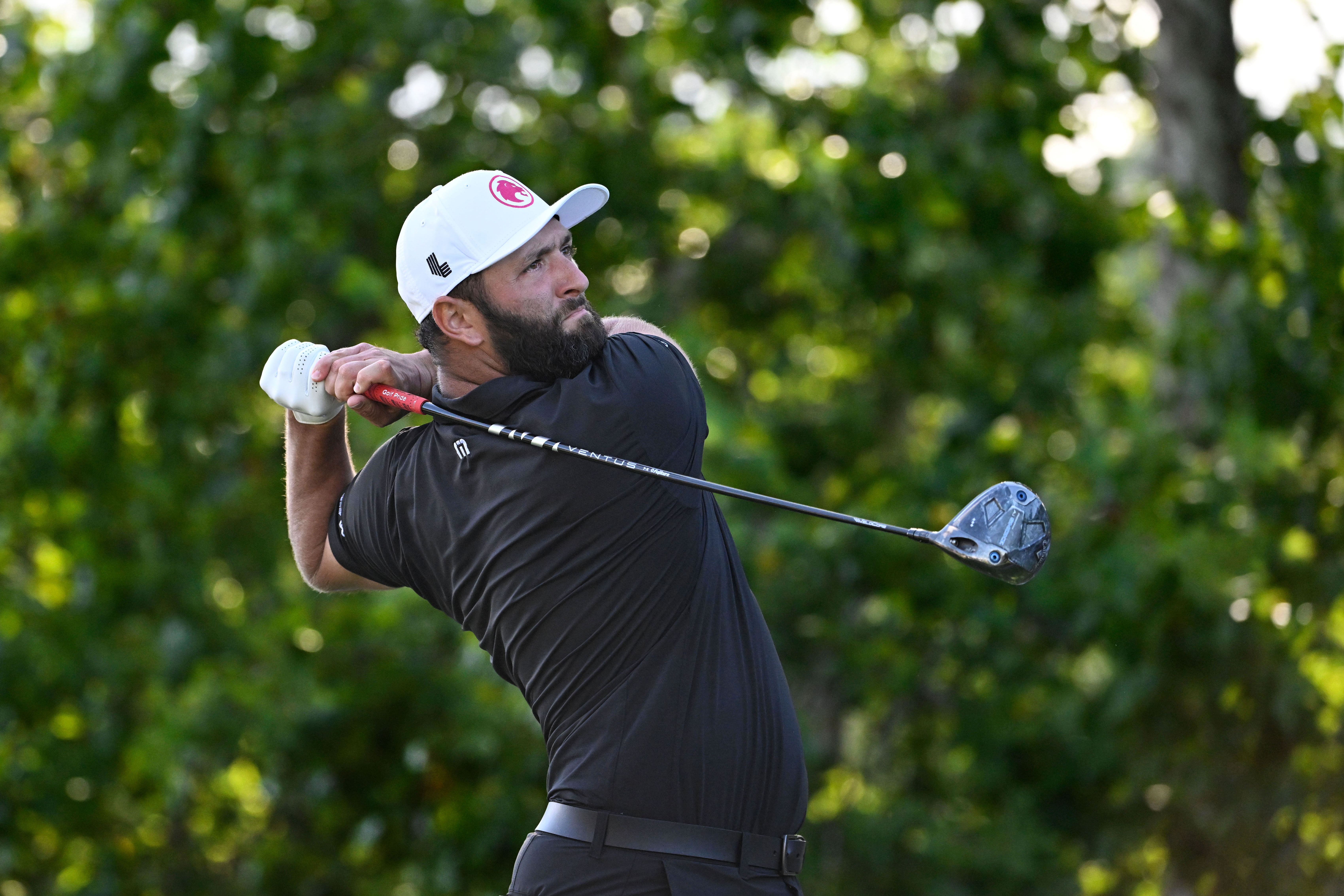 Jon Rahm at the LIV Golf Greenbrier - Source: Imagn