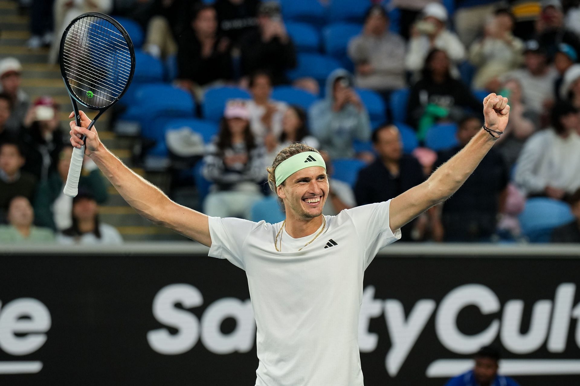 Alexander Zverev at 2024 Australian Open - Day 9 - Source: Getty