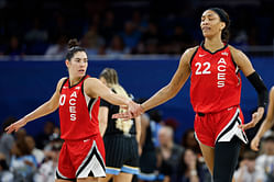 Kelsey Plum praises 'legend' A'ja Wilson and her personality: "Unanimous MVP as a human being"