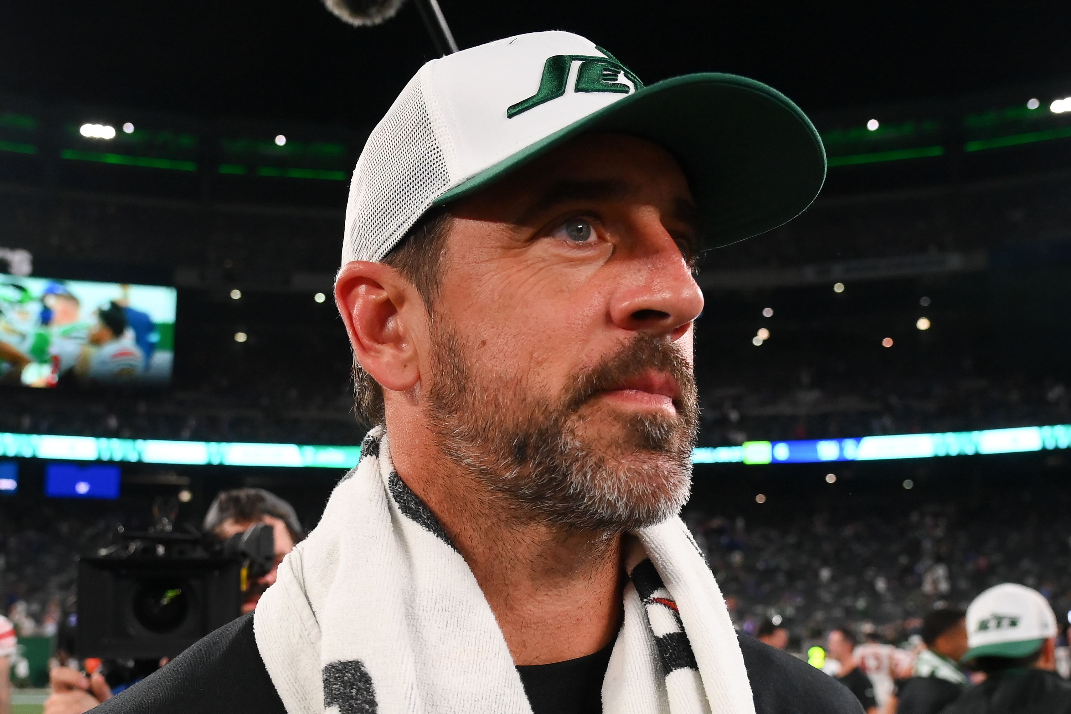 New York Jets QB Aaron Rodgers - Source: Imagn