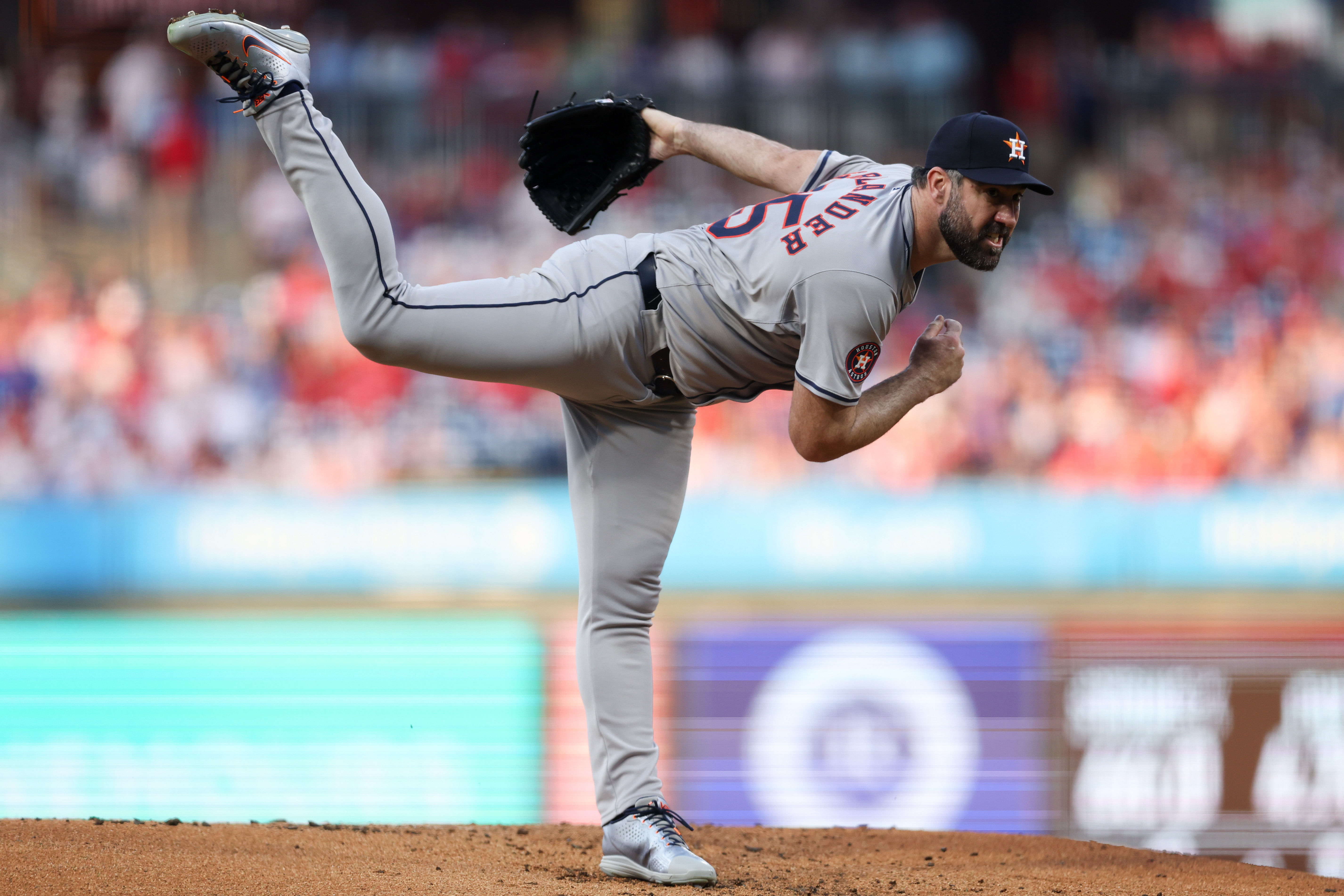 Take the under for Justin Verlander's strikeouts (Imagn)