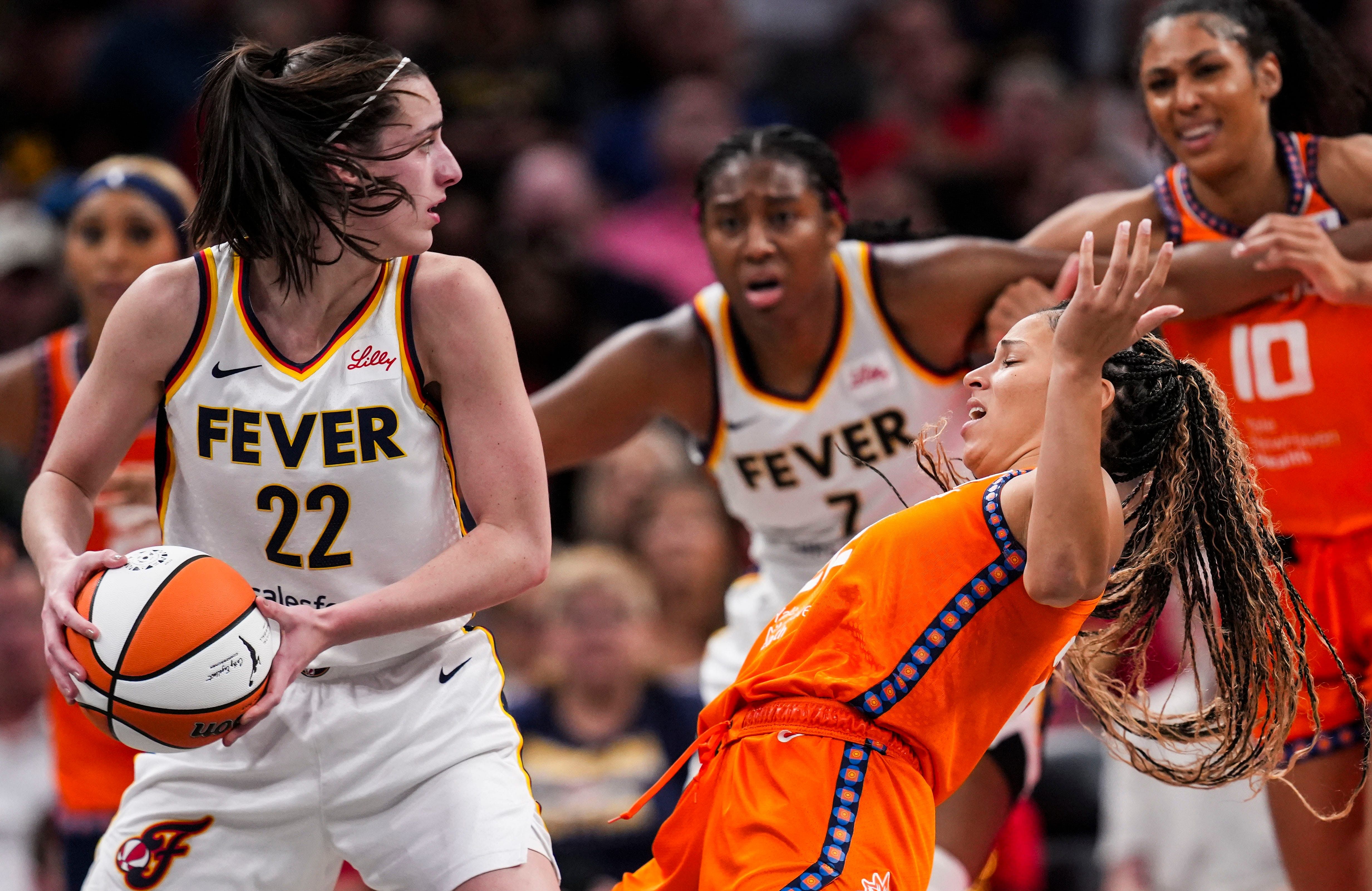 Indiana Fever to face Connecticut Sun in first round of 2024 WNBA playoffs. (Photo: IMAGN)