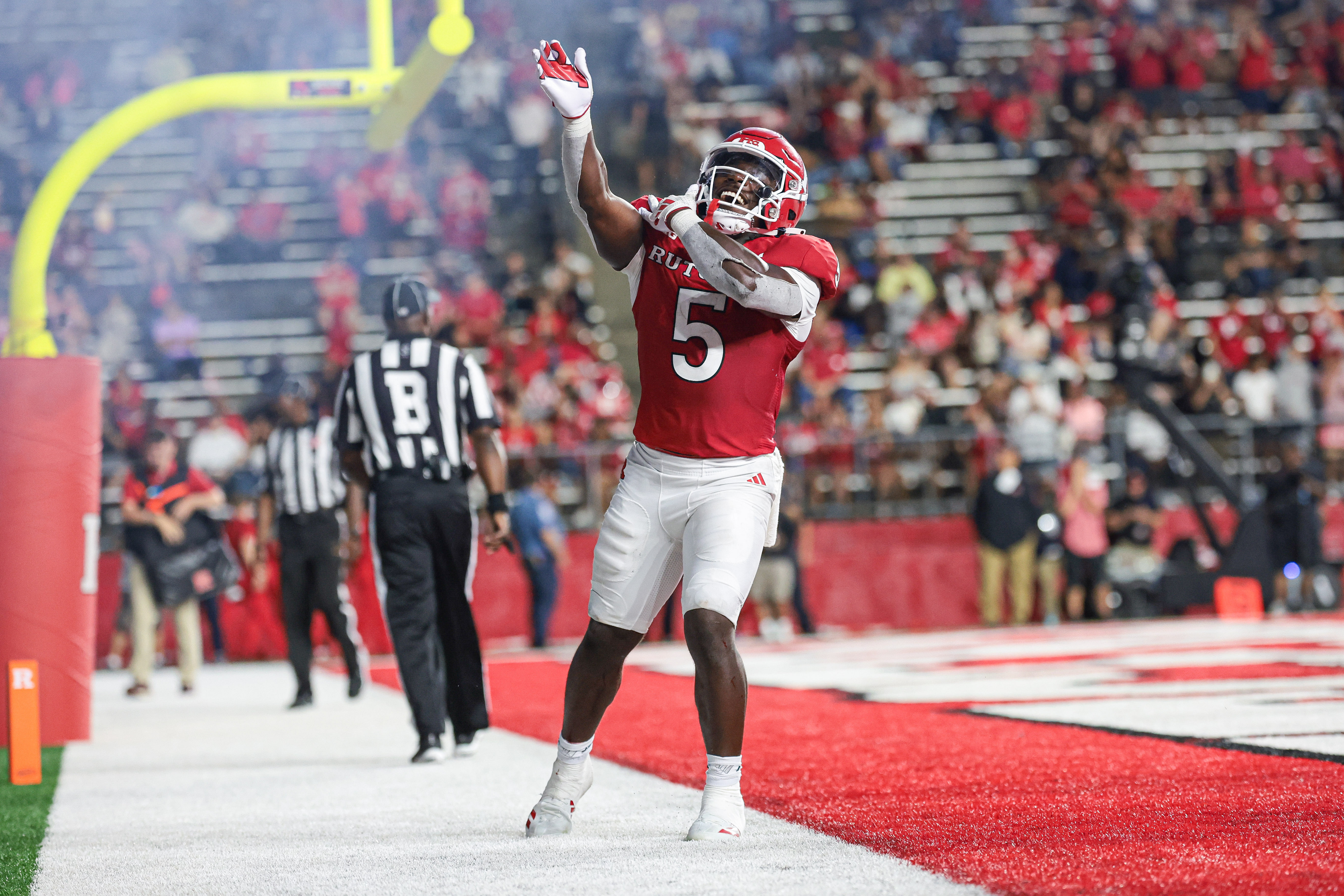 Underrated Rutgers running back Kyle Monangai could use some appreciation in a bye week. (Photo Credit: IMAGN)