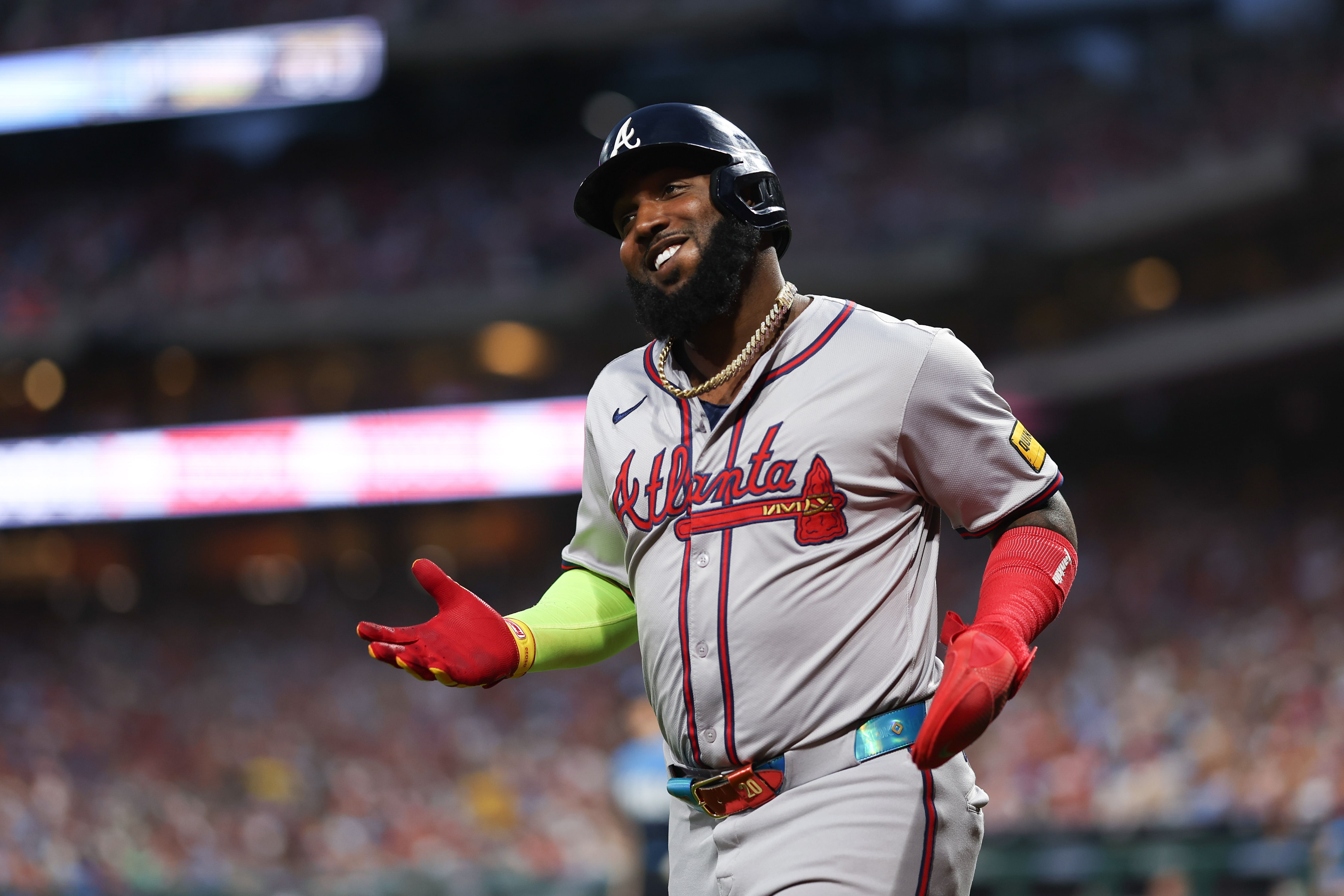 Marcell Ozuna has 37 home runs this year (Imagn)