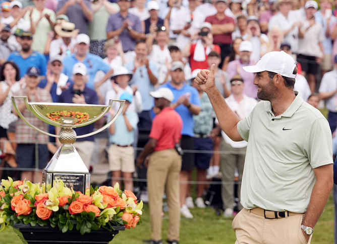 Scottie Scheffler says he "feels like a kid" when he gets paid "a ton of money" for playing golf – “That’s insane”