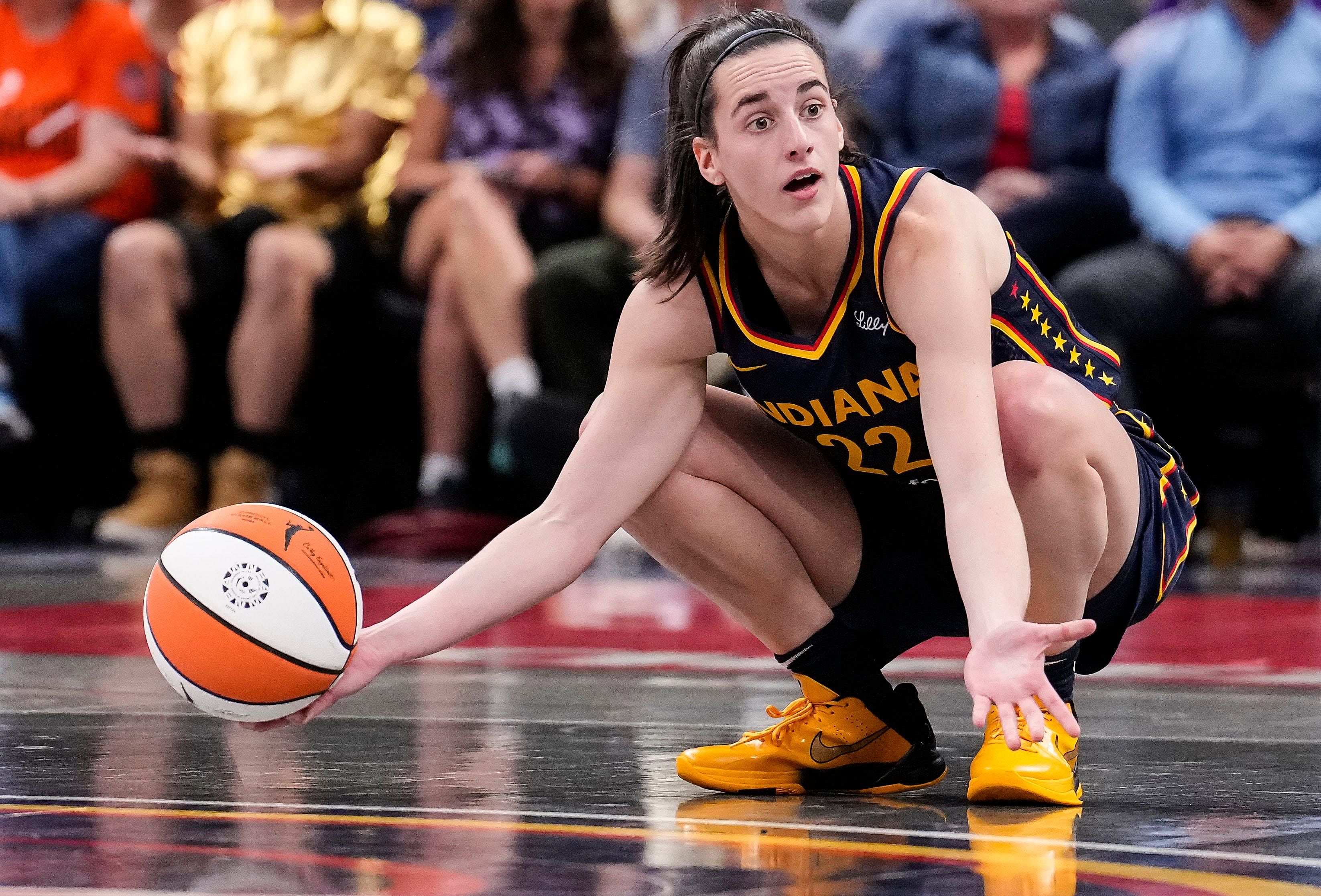 Caitlin Clark is the fastest player to record 100 3PM in WNBA history (Image Source: IMAGN)