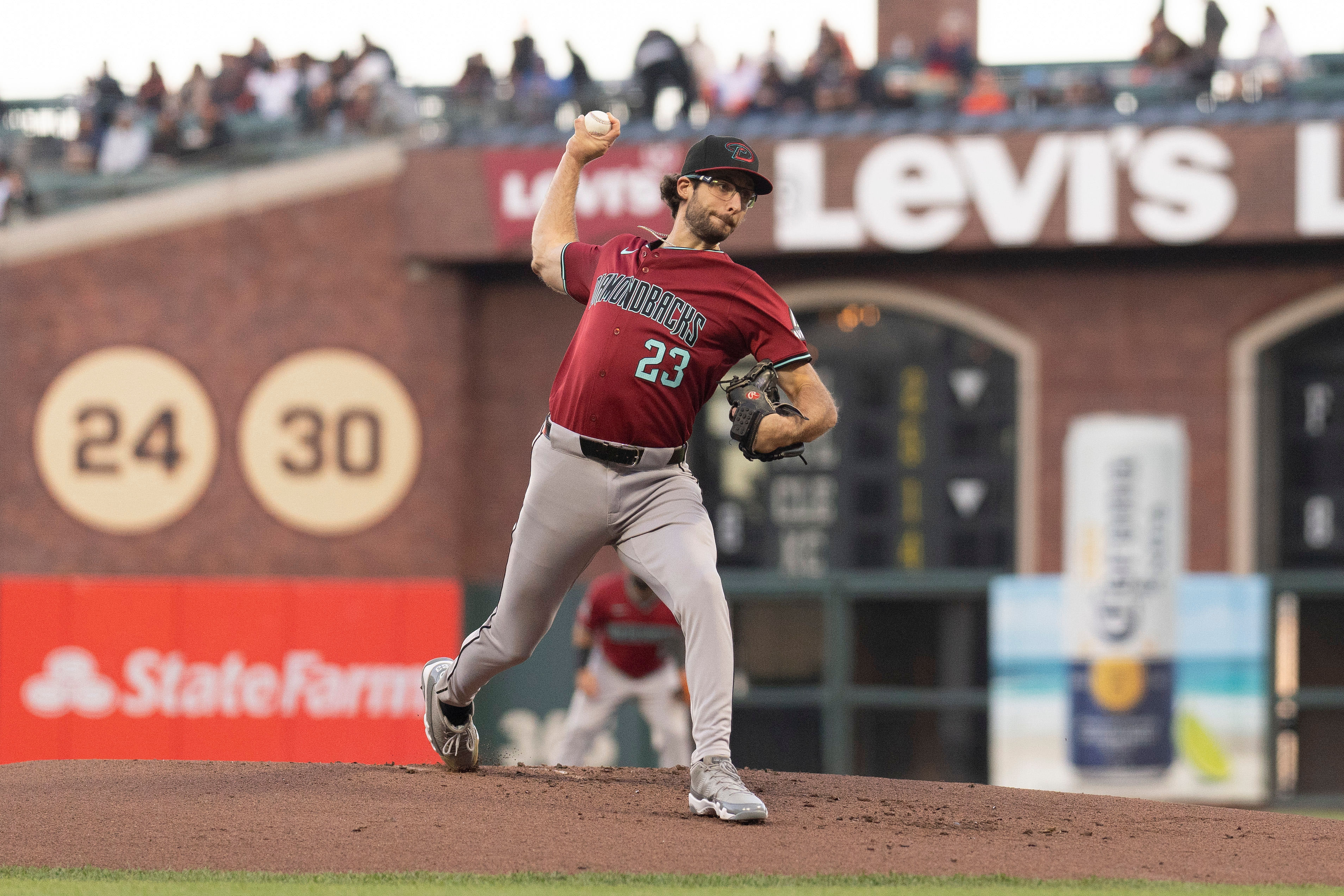 Take the over for Zac Gallen strikeouts (Imagn)