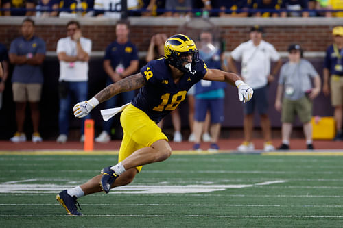 Michigan's Colston Loveland could be key in their battle with Texas. (Photo Credit: IMAGN)