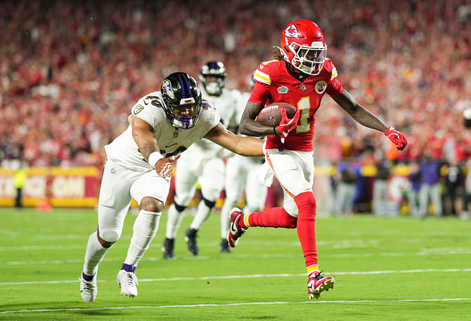 Baltimore Ravens vs Kansas City Chiefs: Box score, stats and summary feat. Xavier Worthy