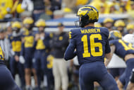 Davis Warren has started for Michigan due to Tuttle's injury recovery. (Photo Credit: IMAGN)