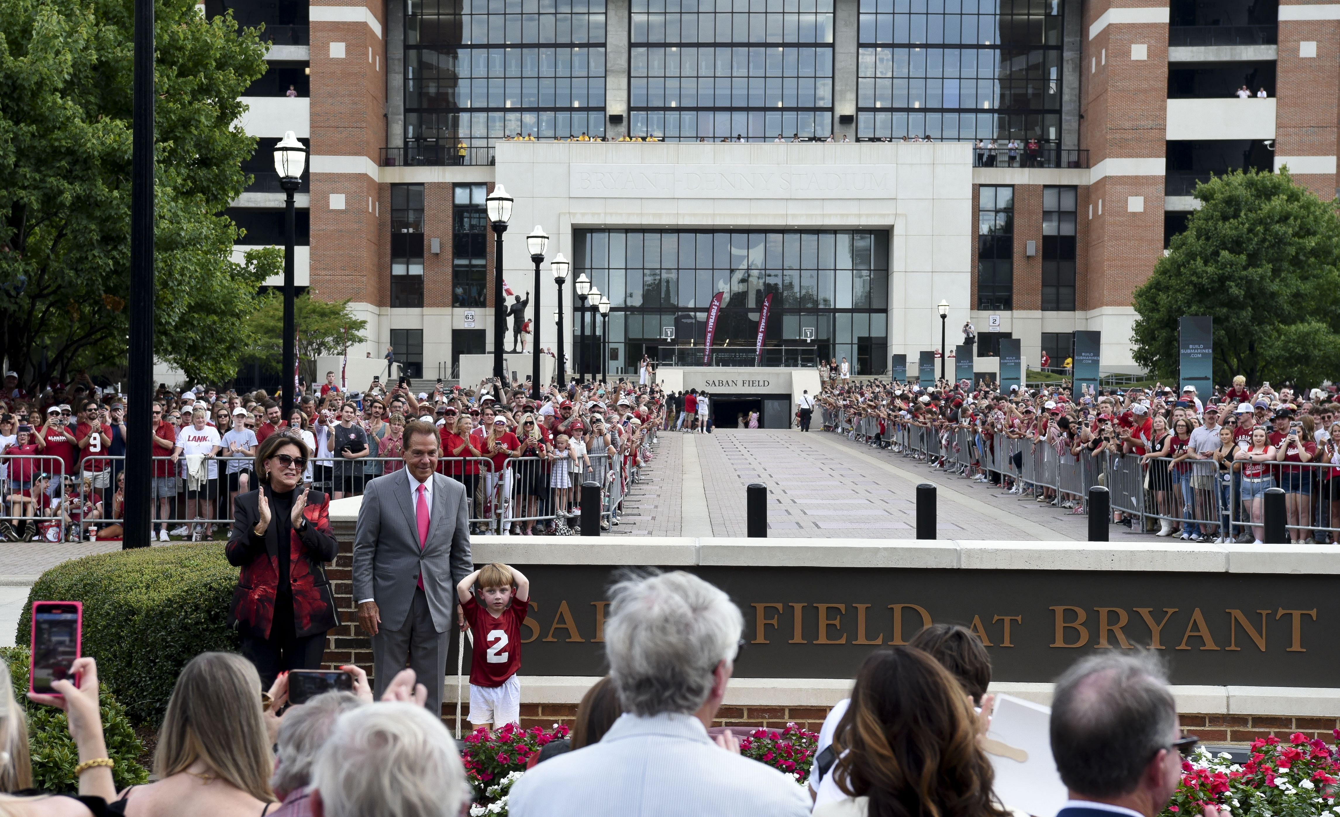 NCAA Football: Saban Field Dedication - Source: Imagn