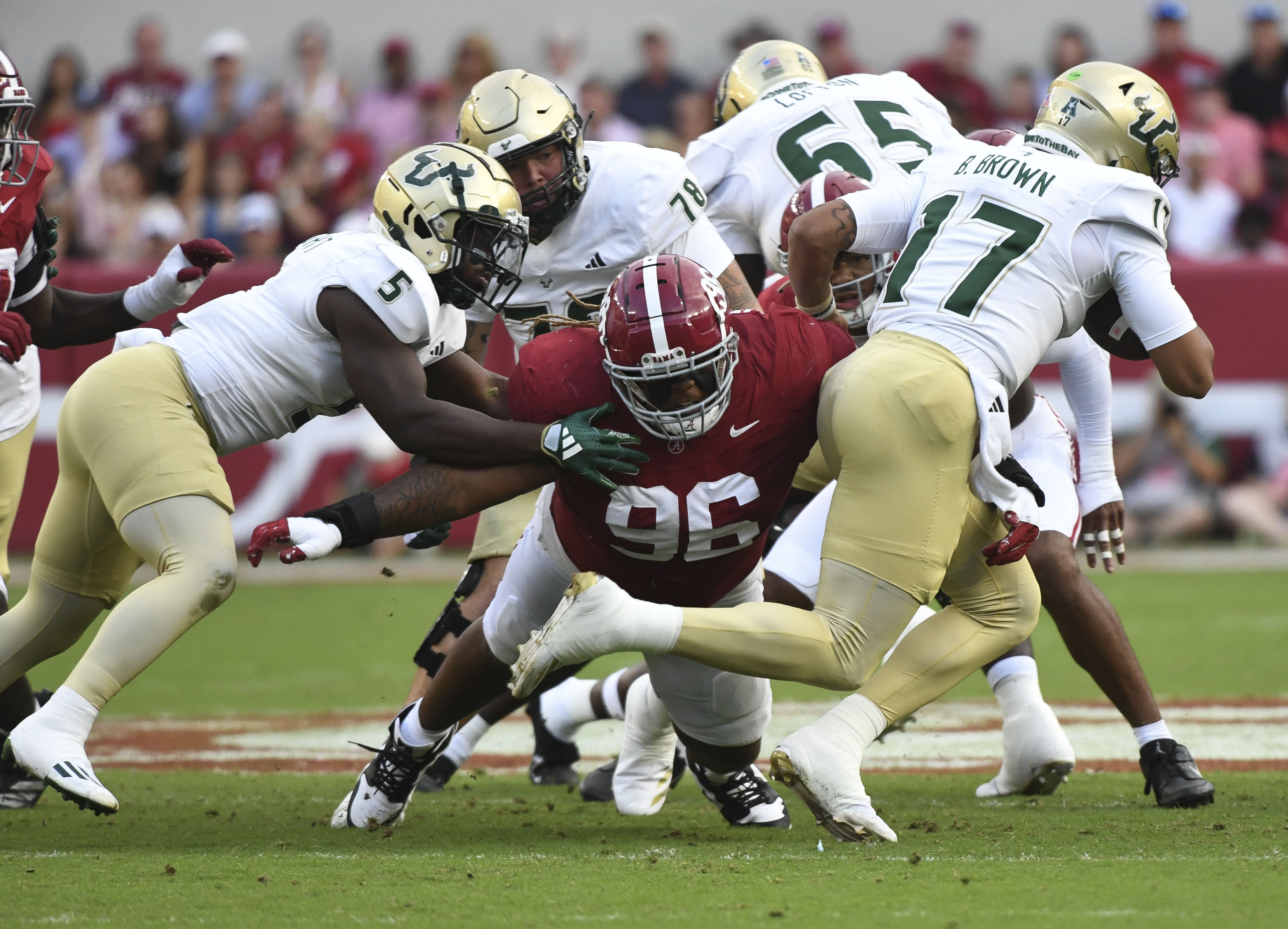 NCAA Football: South Florida at Alabama - Source: Imagn