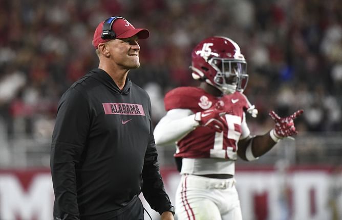 Kalen DeBoer's Alabama prepares to host the #1 player in the 2027 Class during a crucial Gameweek 5 clash against Kirby Smart's Bulldogs