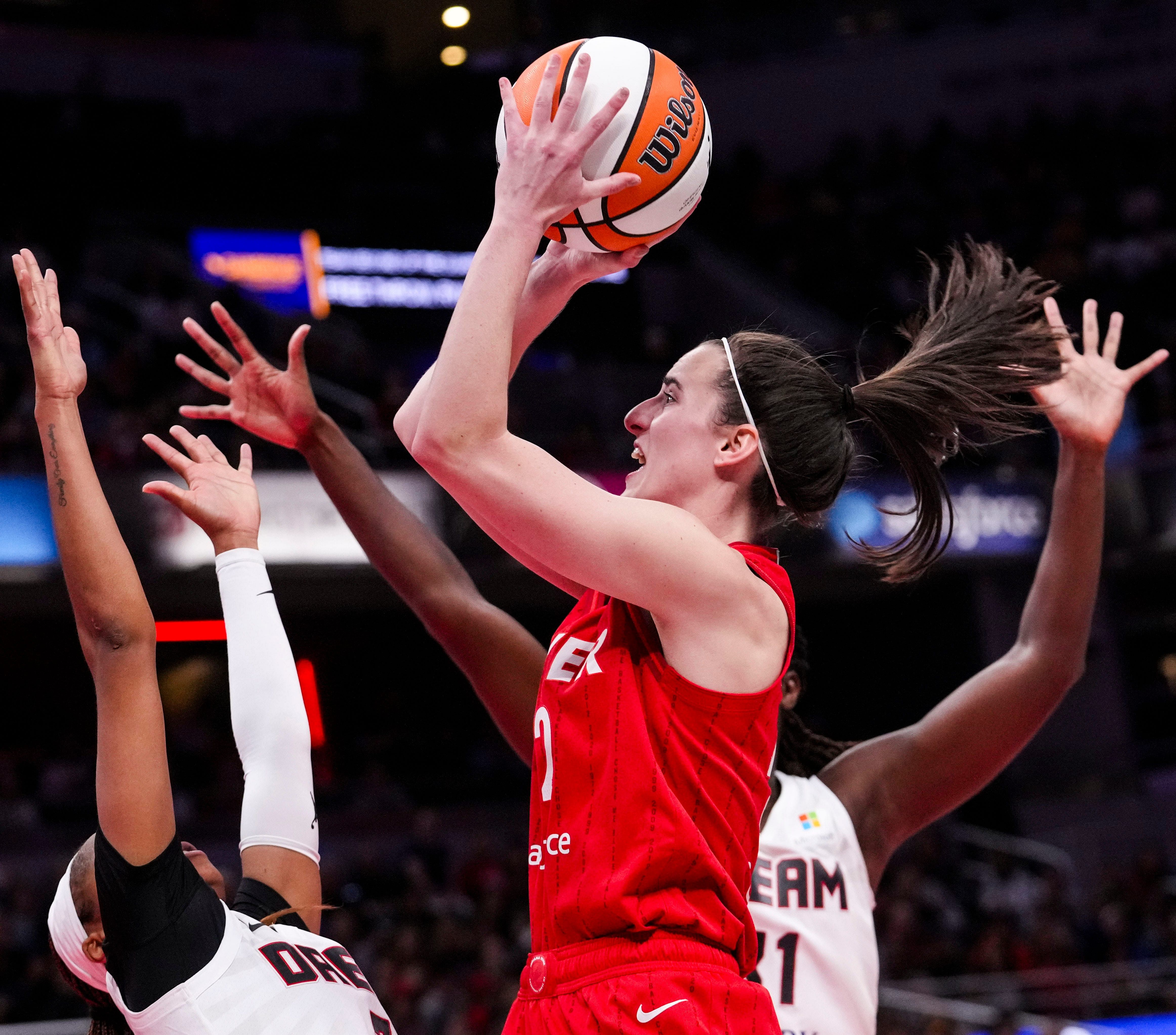 Caitlin Clark is arguably the best rookie in the WNBA this season.