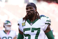 What happened to CJ Mosley? Jets LB carted off vs Titans