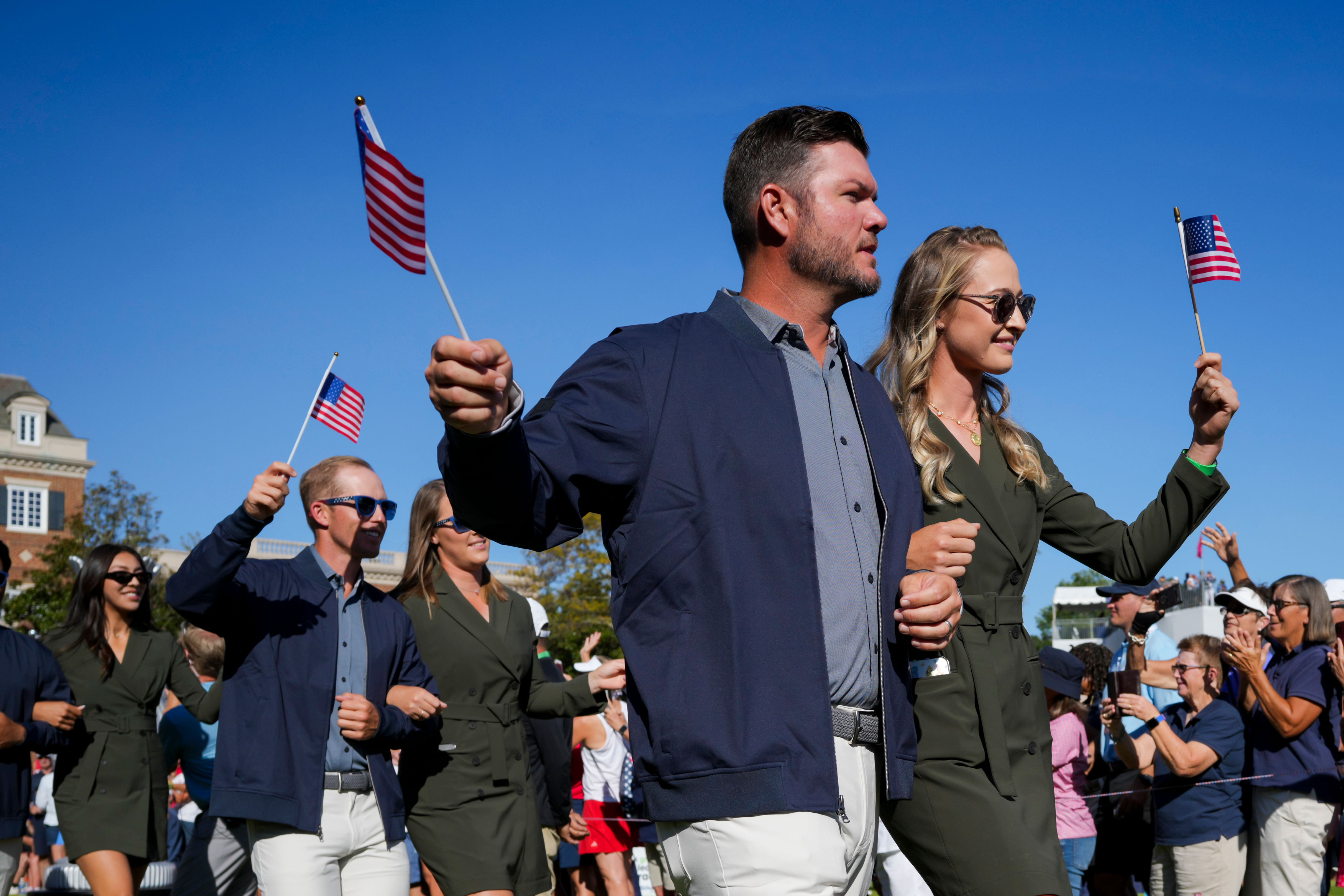 In pics Nelly Korda, Team USA arrive in style for the 2024 Solheim Cup