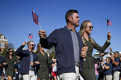 In pics: Nelly Korda, Team USA arrive in style for the 2024 Solheim Cup opening ceremony
