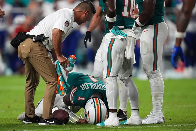 Dolphins HC Mike McDaniel brushes off NFL fans' 'Is Tua Tagovailoa retiring' question