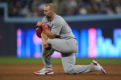 Paul Goldschmidt has a good chance at hitting a home run (Imagn)