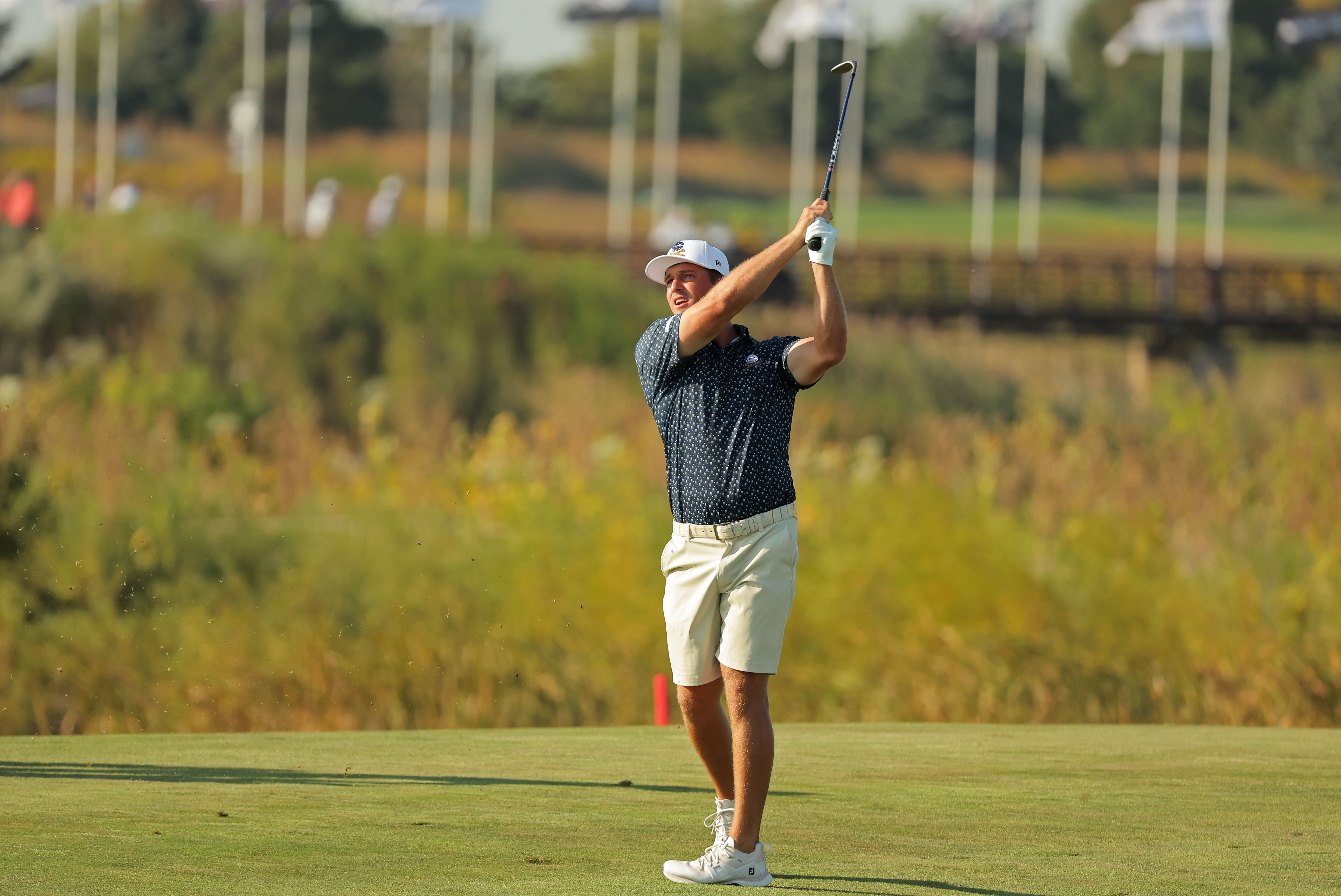 Bryson DeChambeau may be able to play in the Ryder Cup (Source: Imagn)