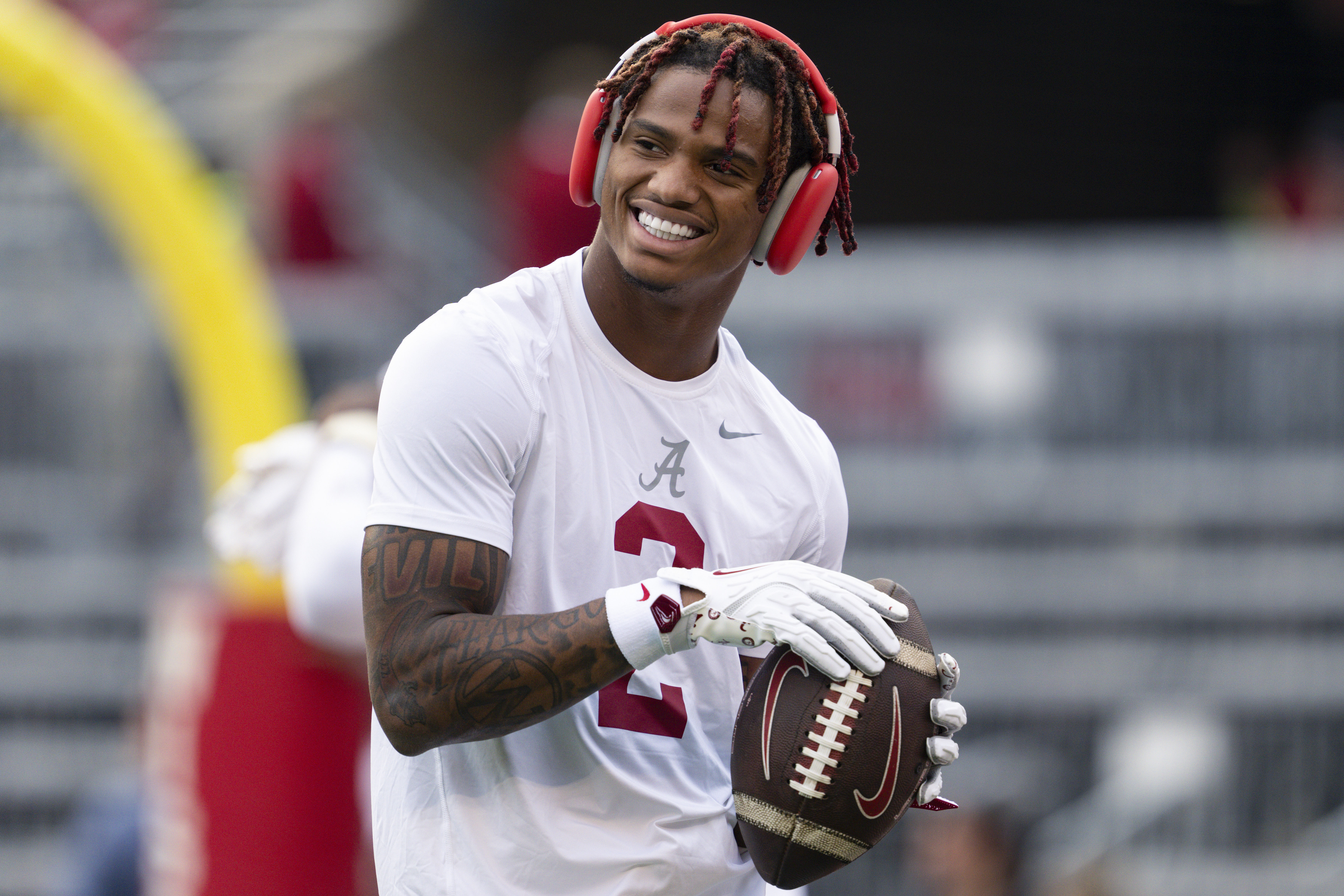 Alabama freshman WR Ryan Williams could shine in Saturday&#039;s battle with Georgia. (Photo Credit: IMAGN)