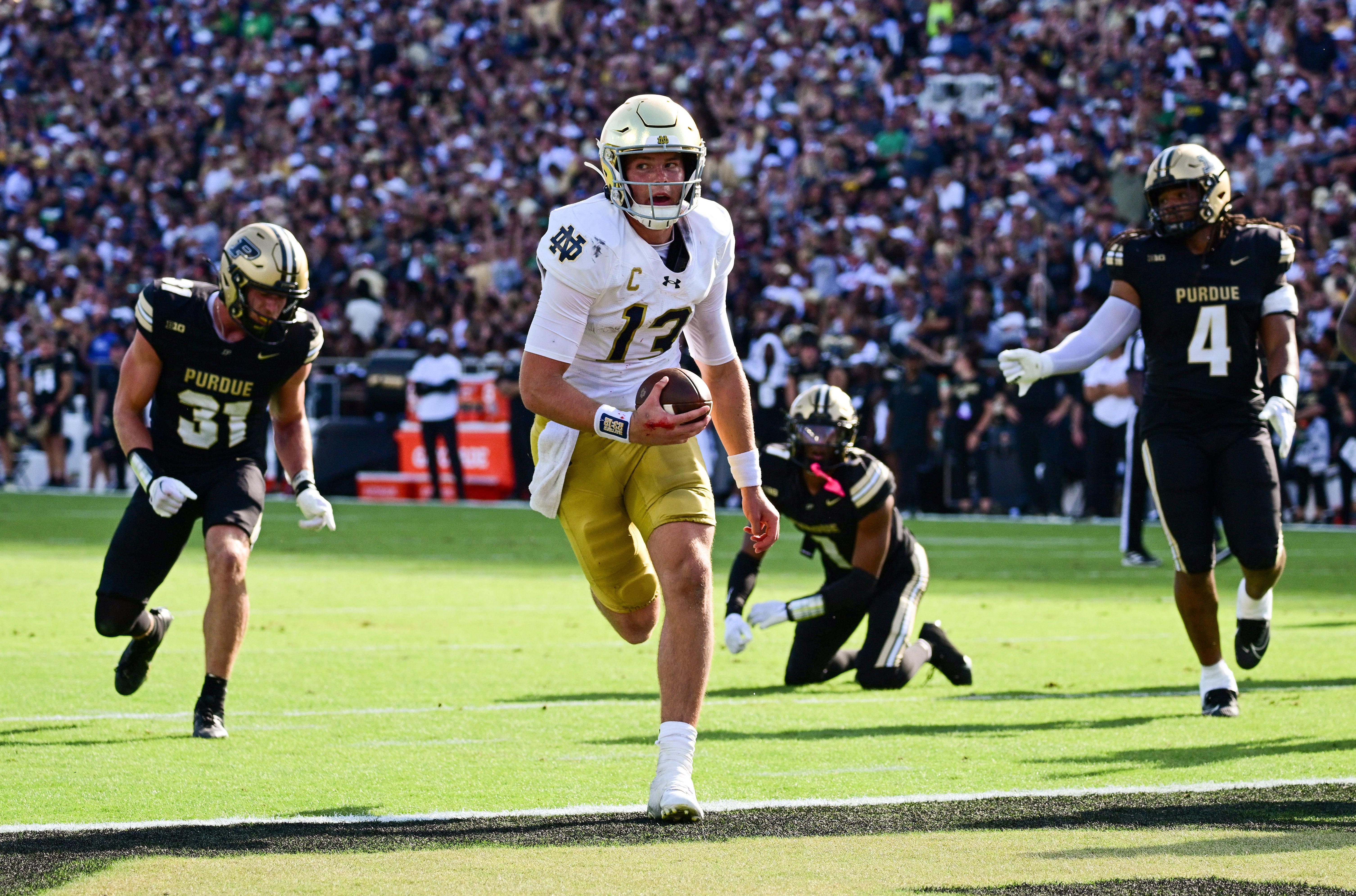 NCAA Football: Notre Dame at Purdue - Source: Imagn