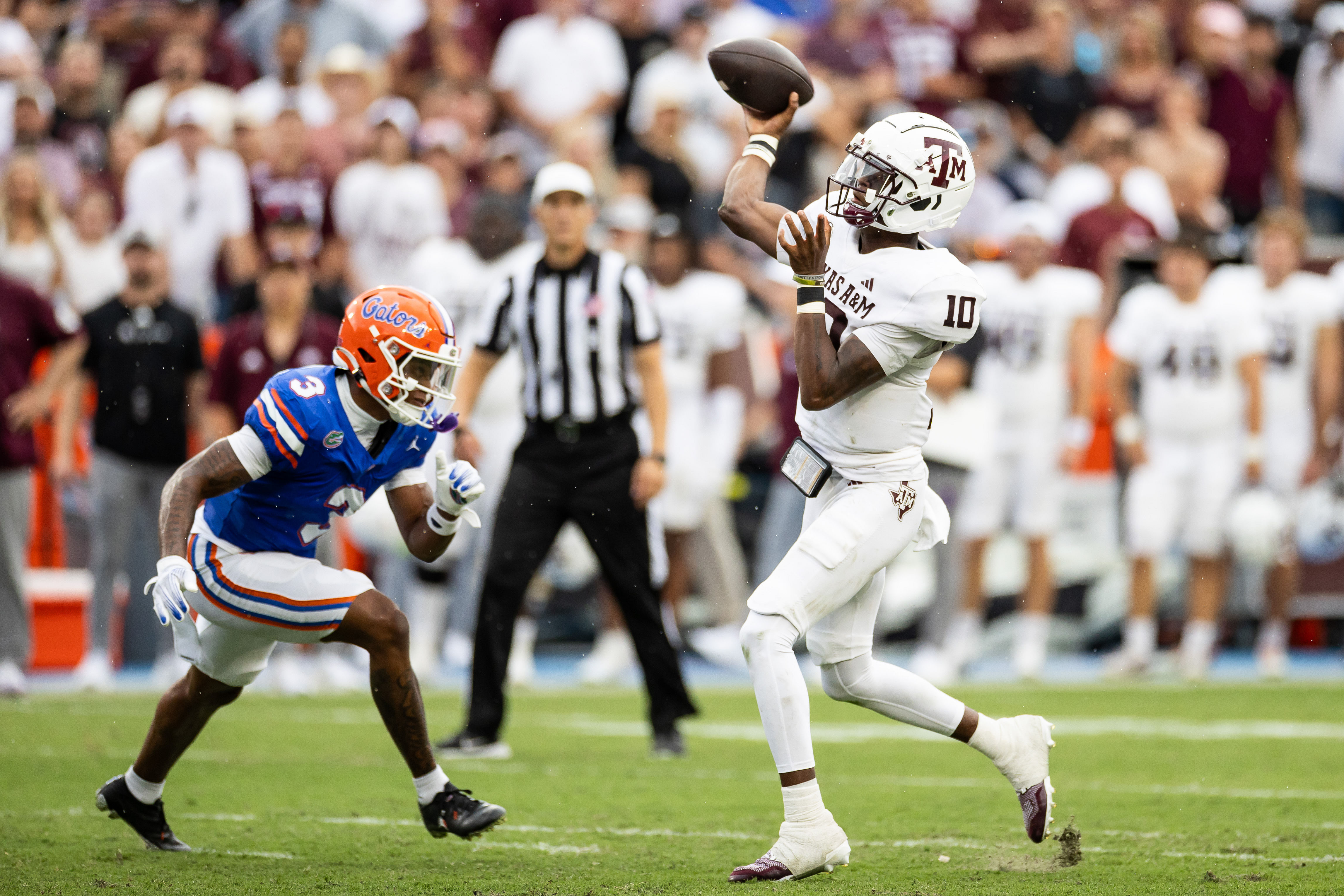 NCAA Football: Texas A&amp;M at Florida - Source: Imagn