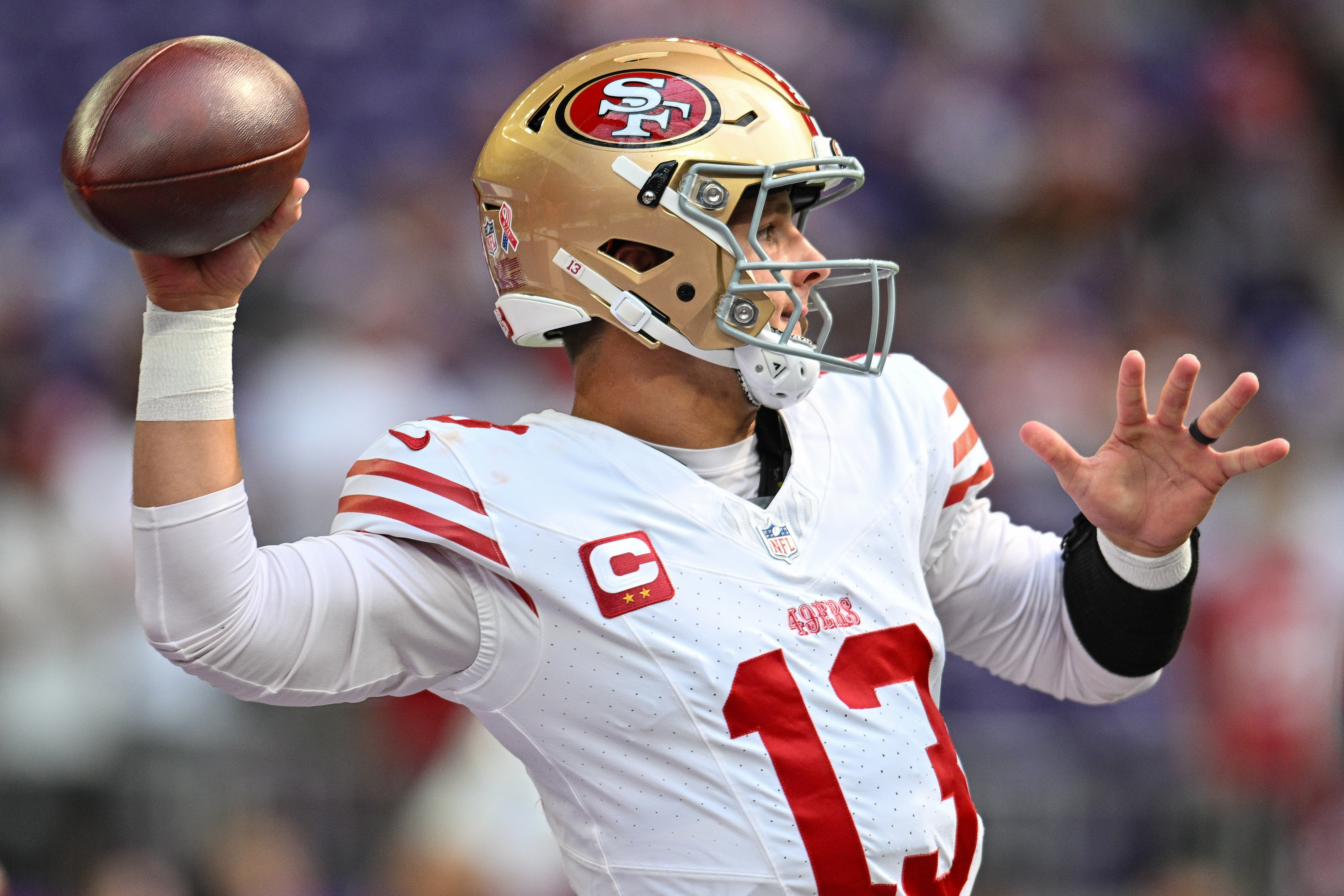 San Francisco 49ers QB Brock Purdy - Source: Imagn