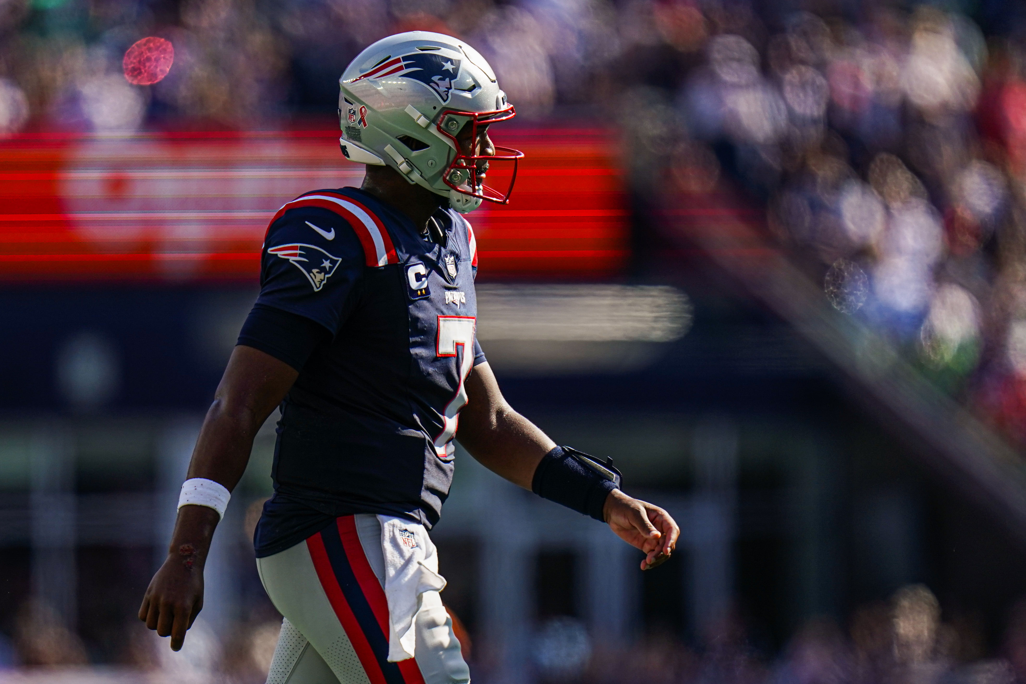 New England Patriots QB Jacoby Brissett - Source: Imagn