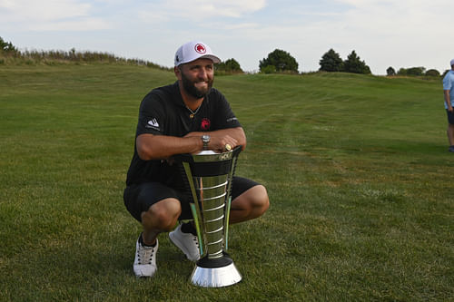 Jon Rahm won the individual championship (Image via Imagn)