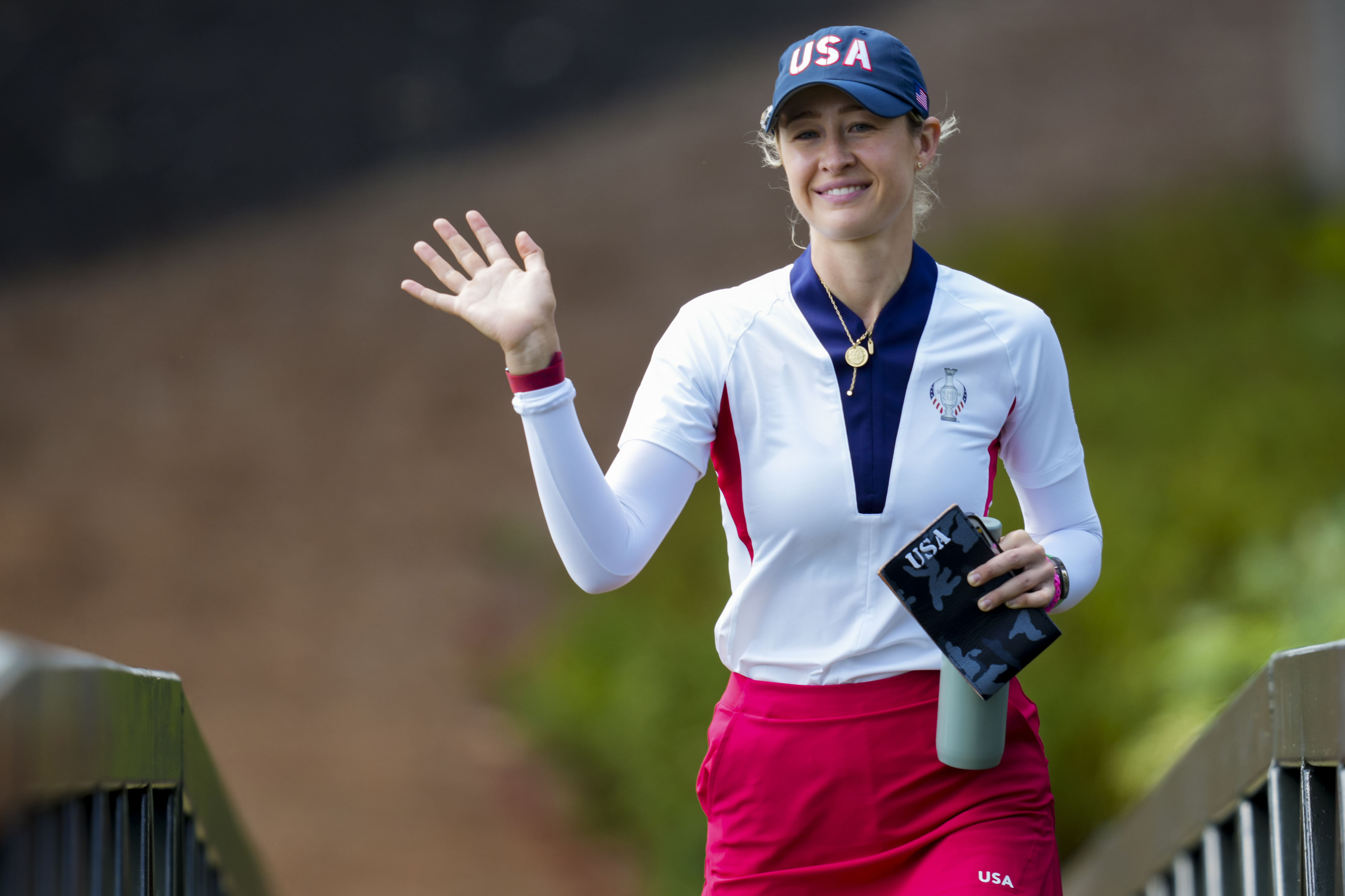 Nelly Korda at the 2024 Solheim Cup (Source: Imagn)