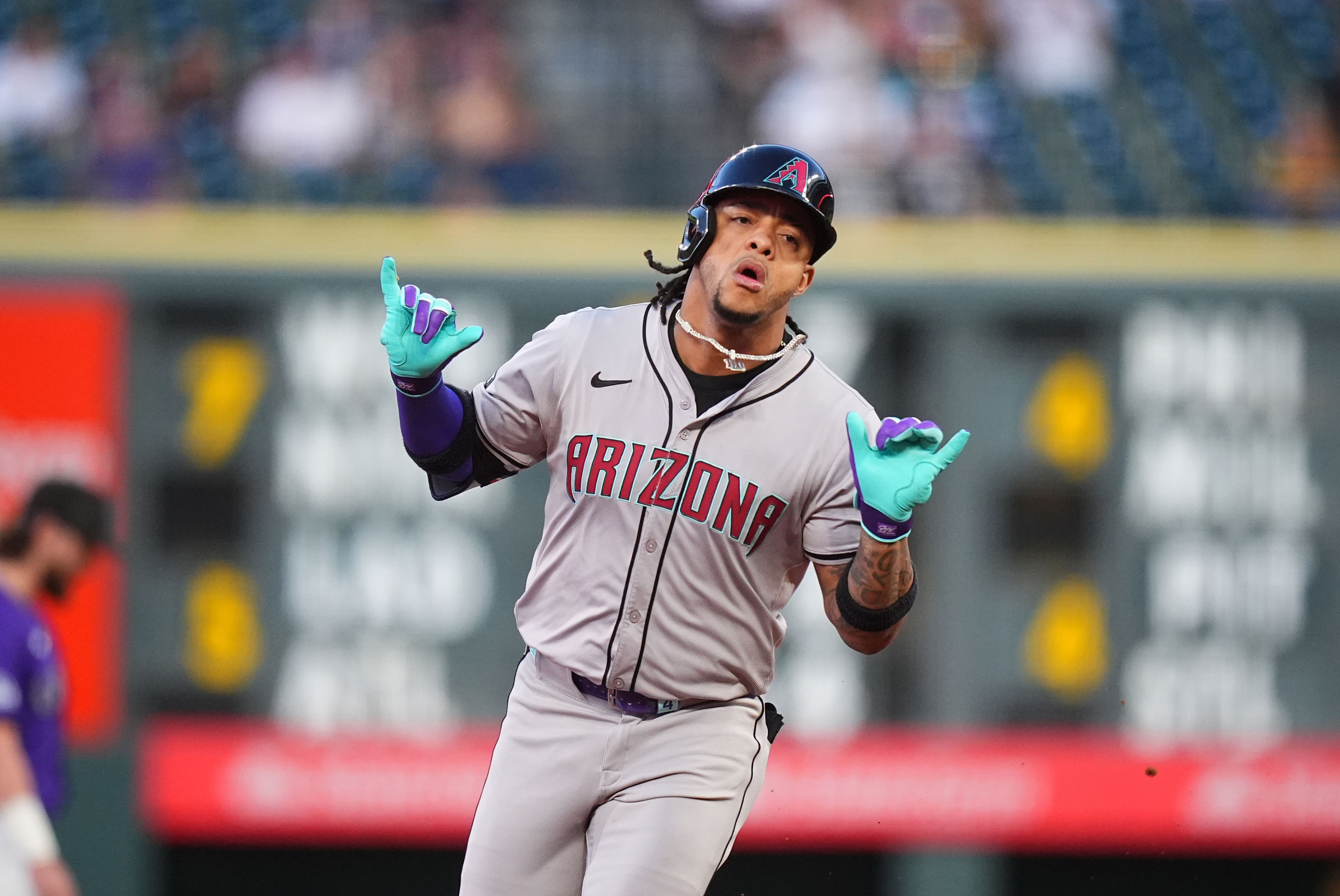 Ketel Marte has 32 home runs this year (Imagn)