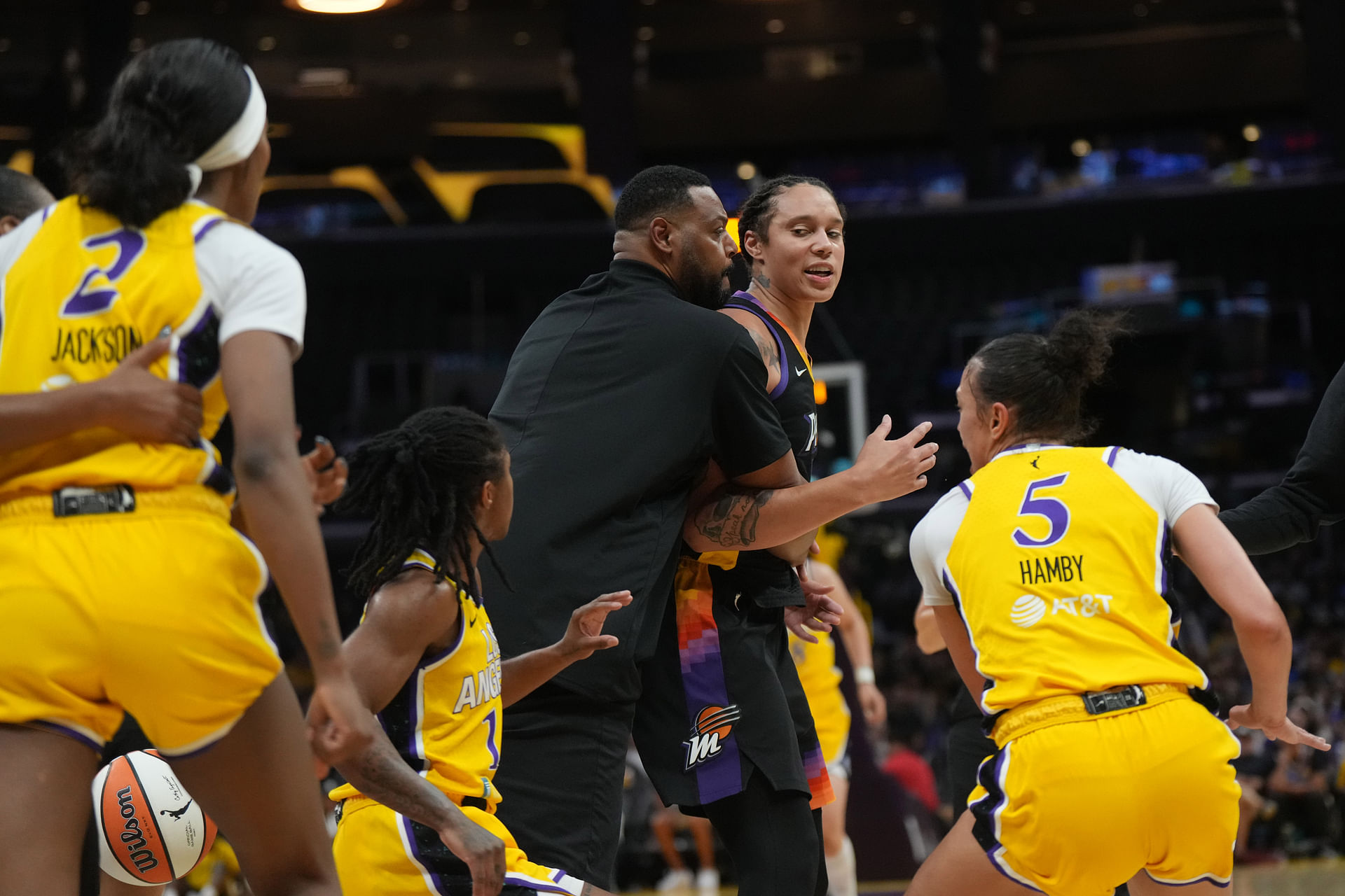 WNBA: Phoenix Mercury at Los Angeles Sparks - Source: Imagn