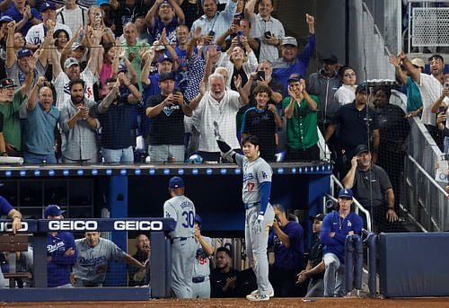 Shohei Ohtani becomes the first player to post a 50-50 season in the MLB (Image Credit: IMAGN)