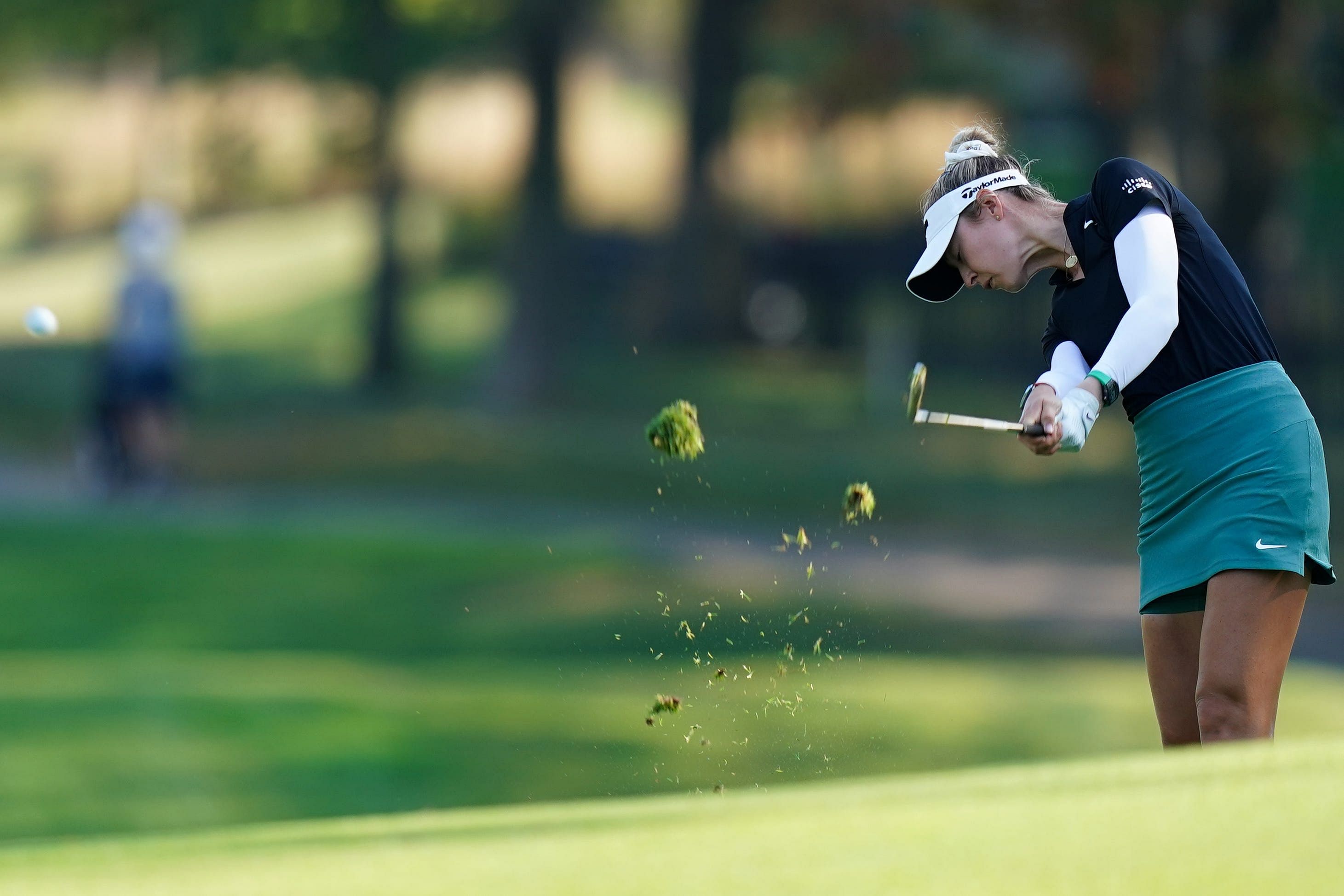 Nelly Korda at the Korger Queen City Championship (Source: Imagn)