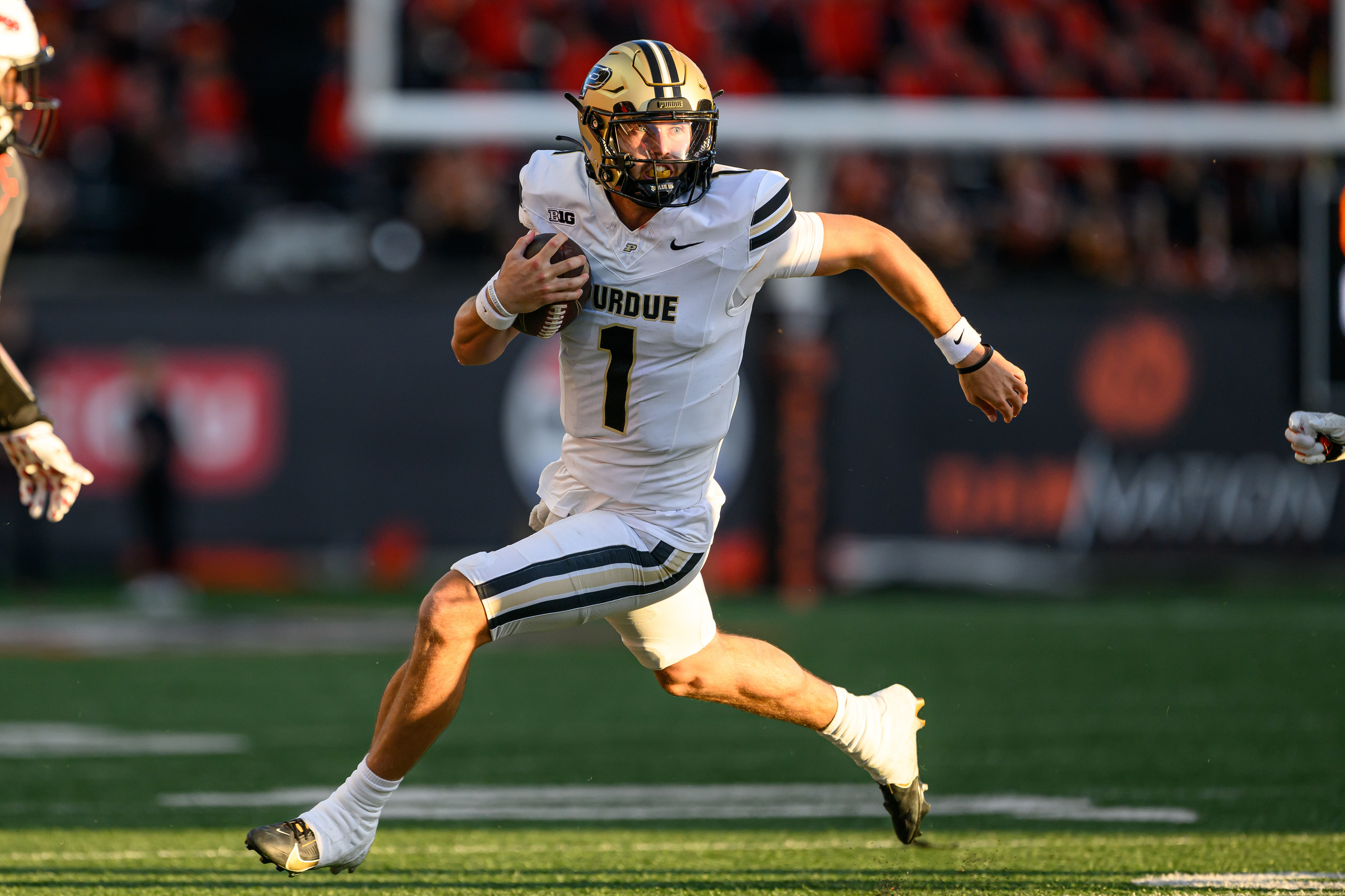 Purdue Boilermakers QB Hudson Card (Image Source: IMAGN)