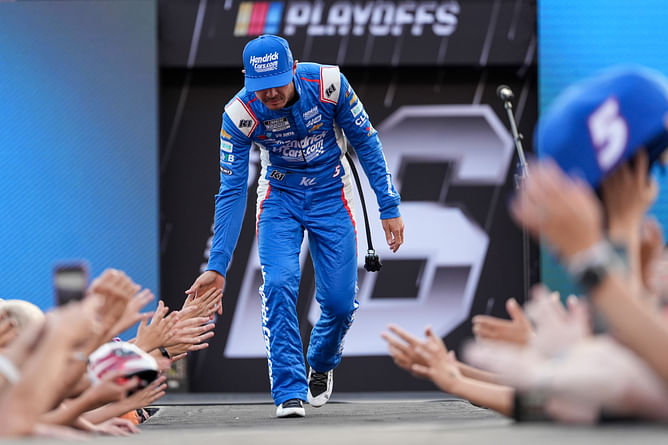 "Stop blaming Goodyear" - Bristol winner Kyle Larson pushes back against tire wear complaints
