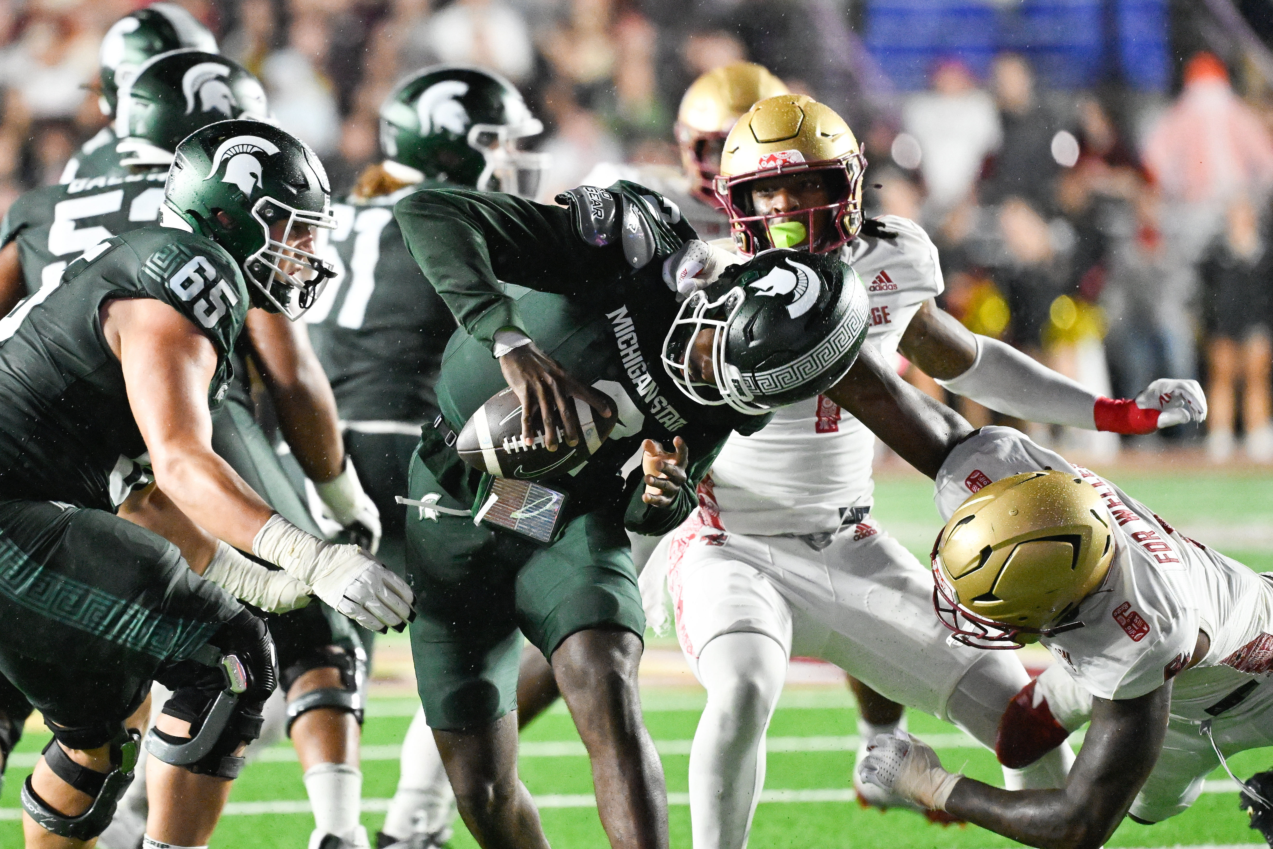 NCAA Football: Michigan State at Boston College - Source: Imagn