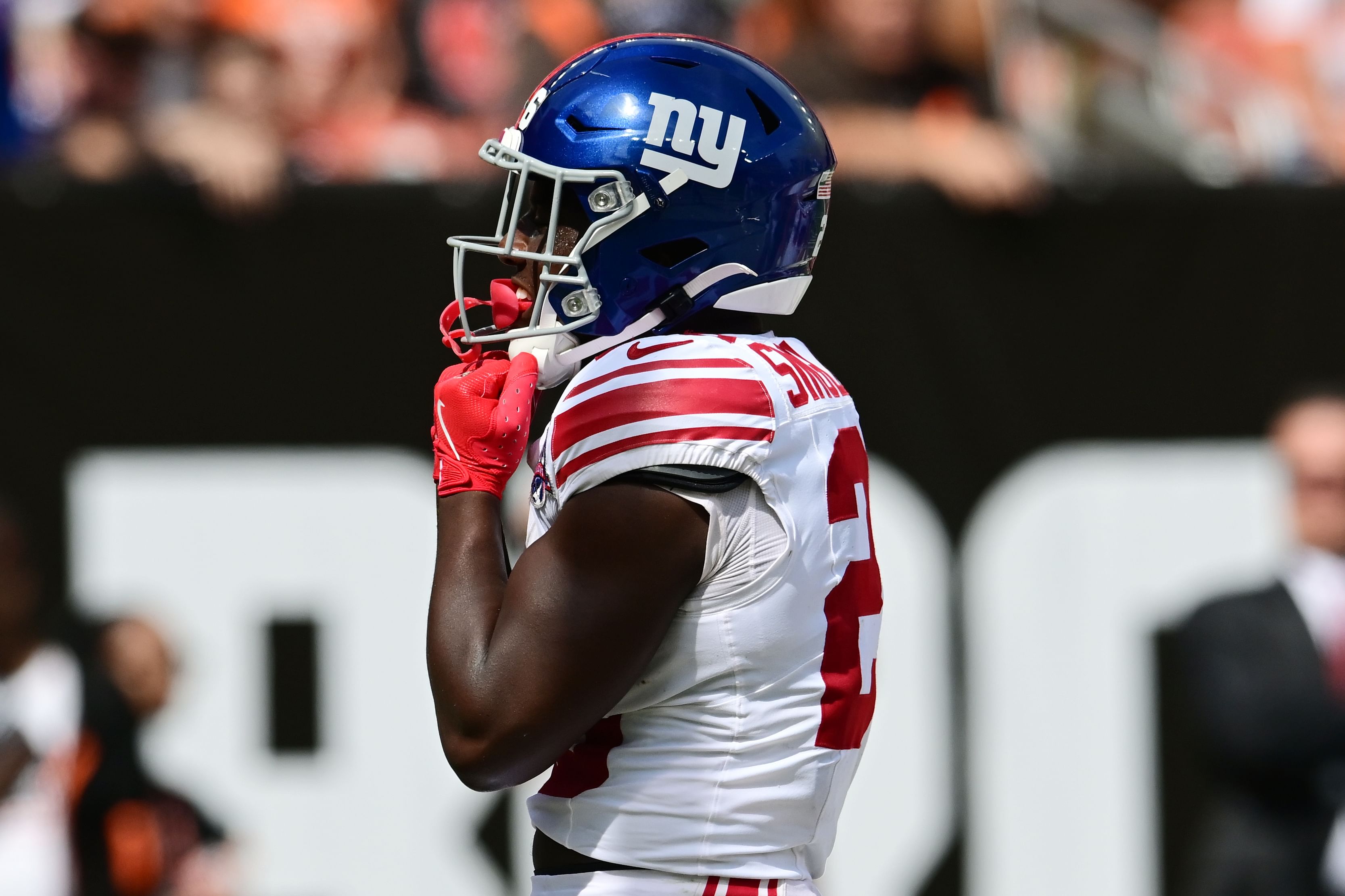 New York Giants RB Devin Singletary - Source: Imagn