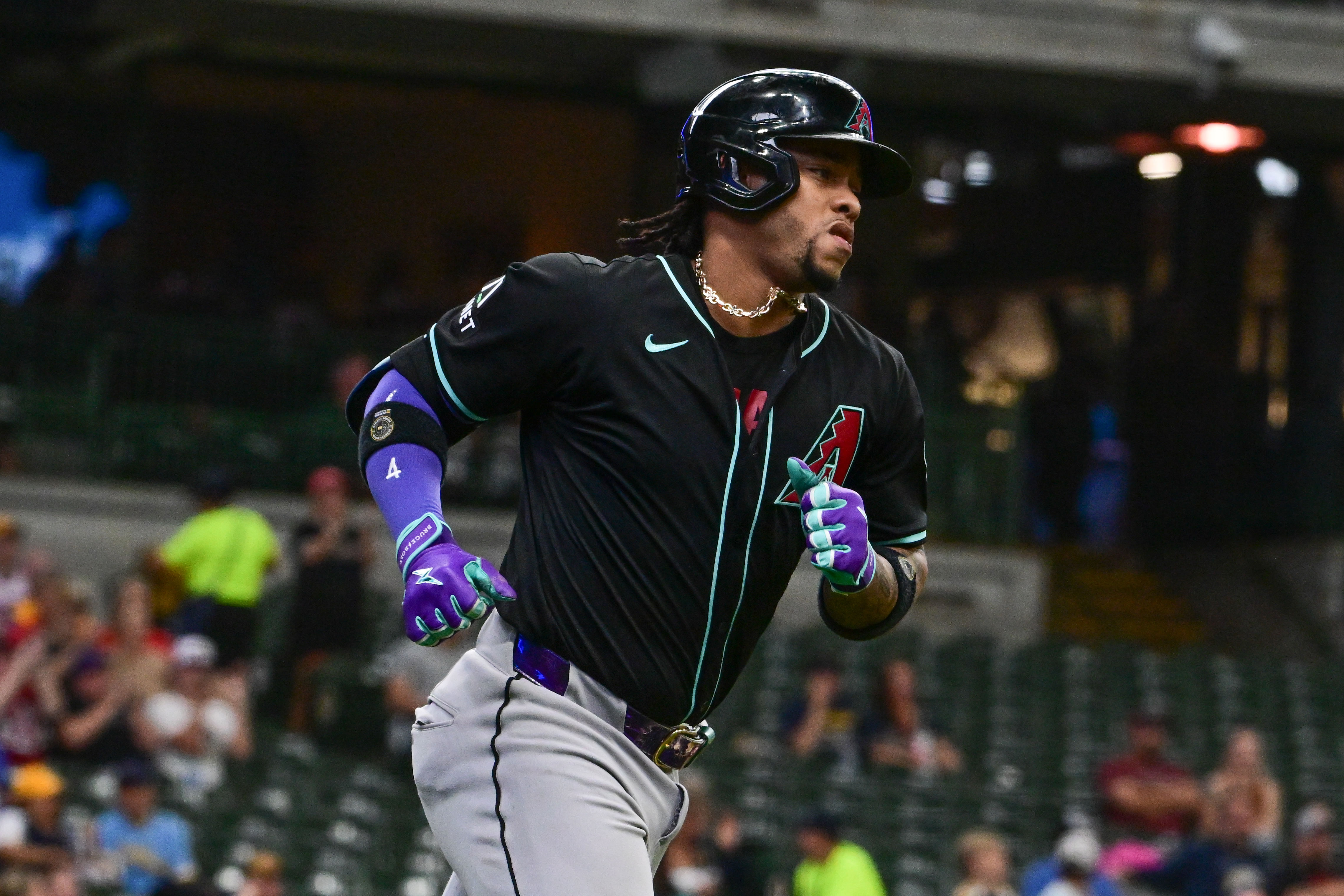 Ketel Marte has a good chance to add a home run today (Imagn)