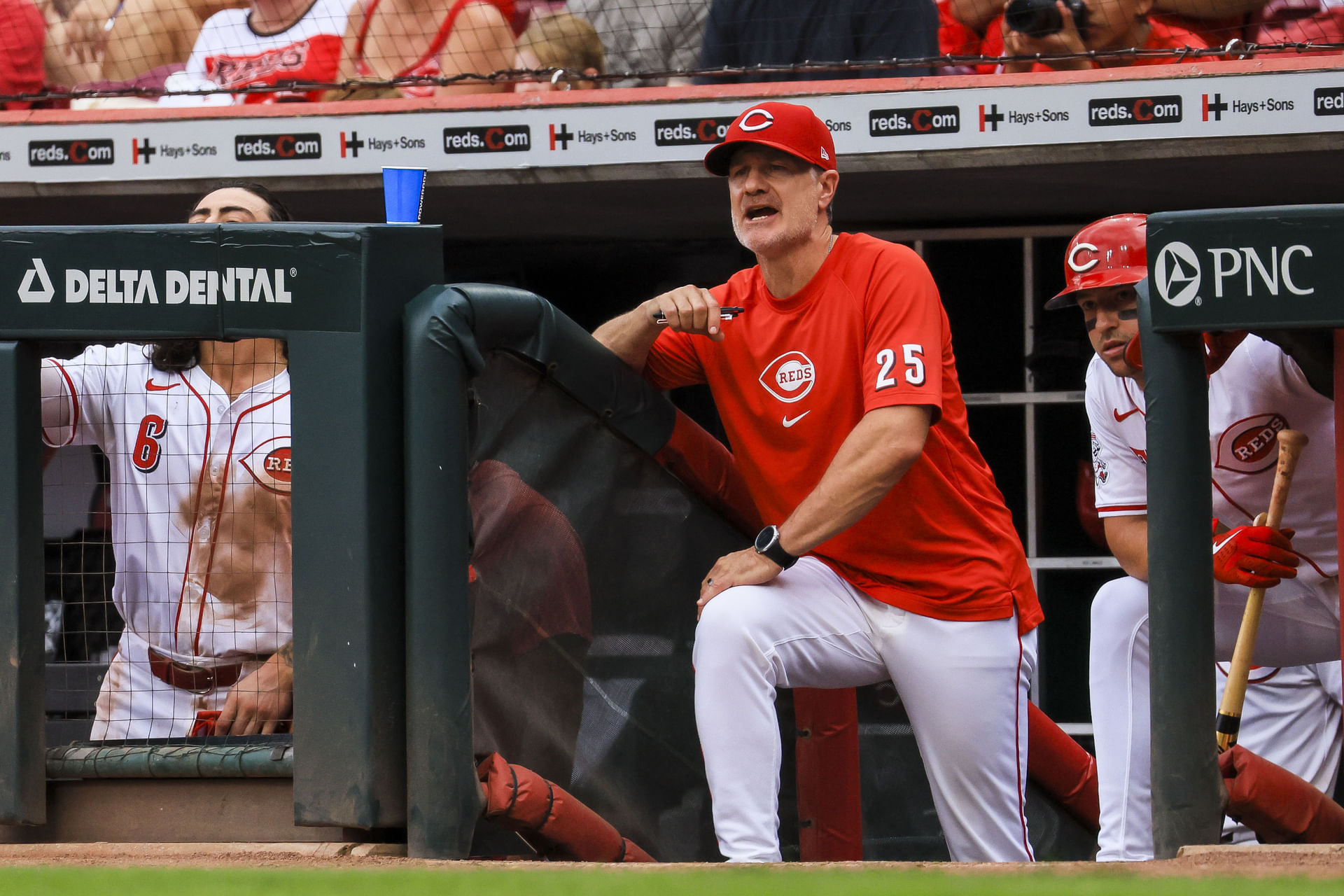David Bell has been fired by the Reds - Image via Imagn
