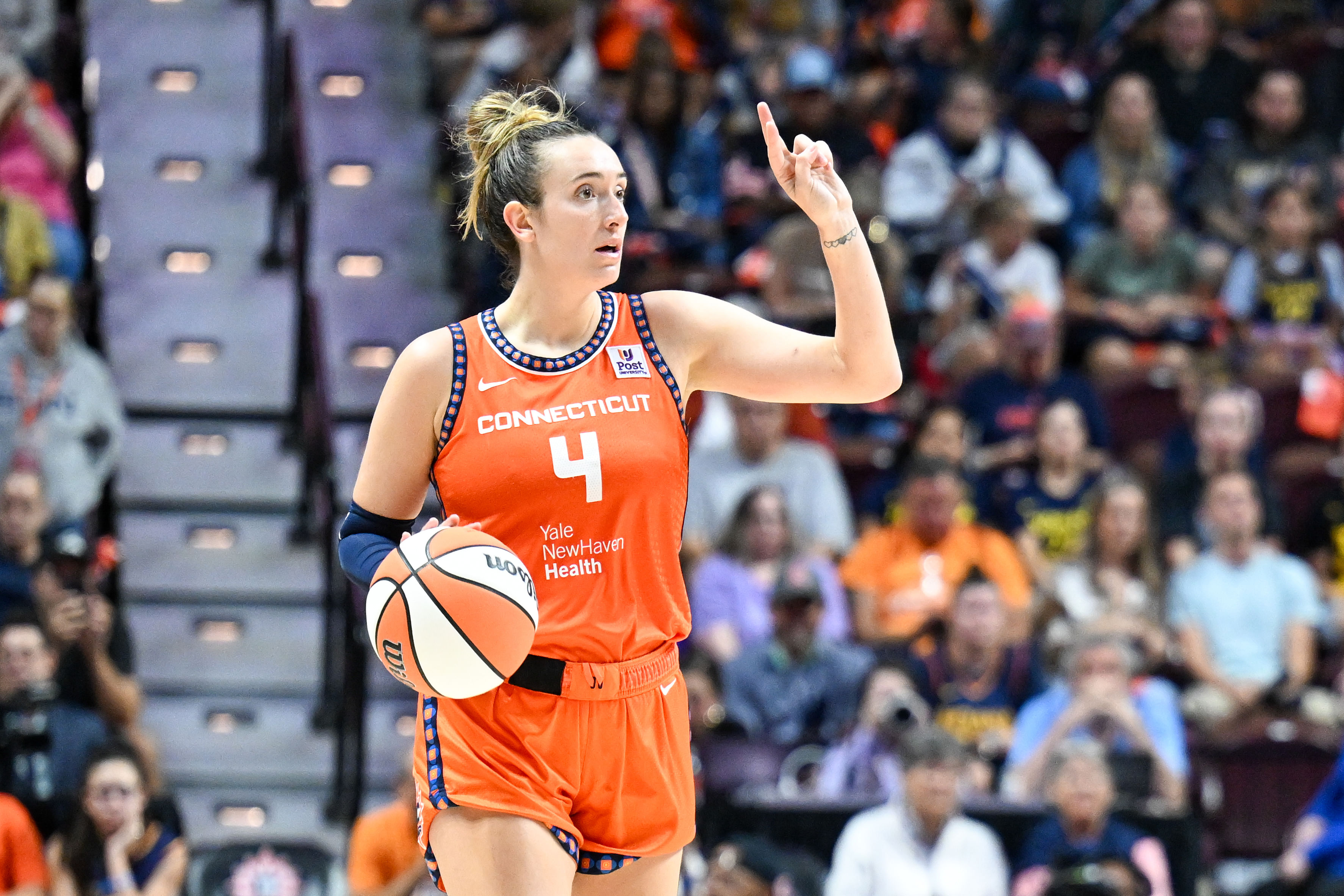 WNBA: Playoffs-Indiana Fever at Connecticut Sun - Source: Imagn