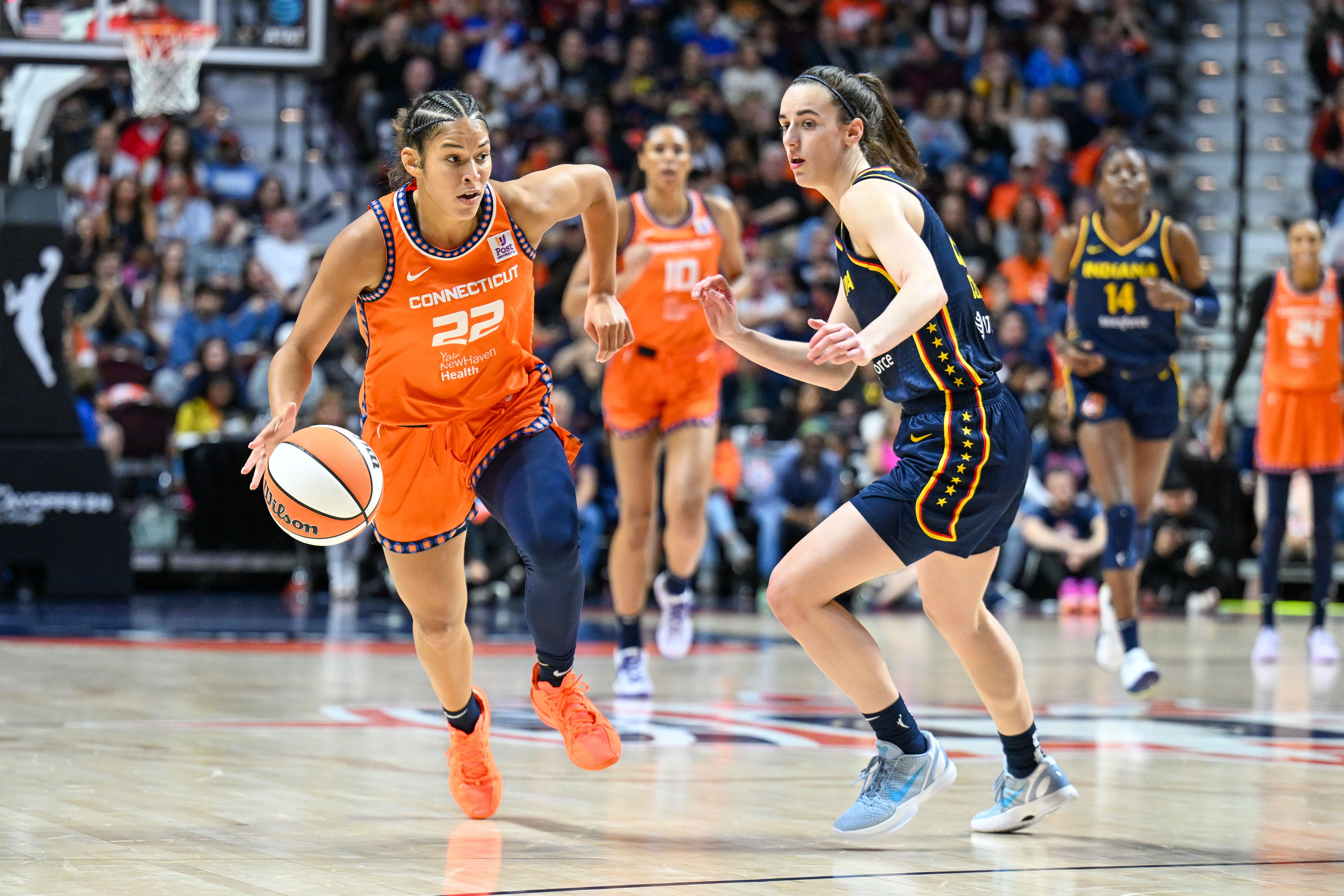 WNBA: Playoffs-Indiana Fever at Connecticut Sun - Source: Imagn