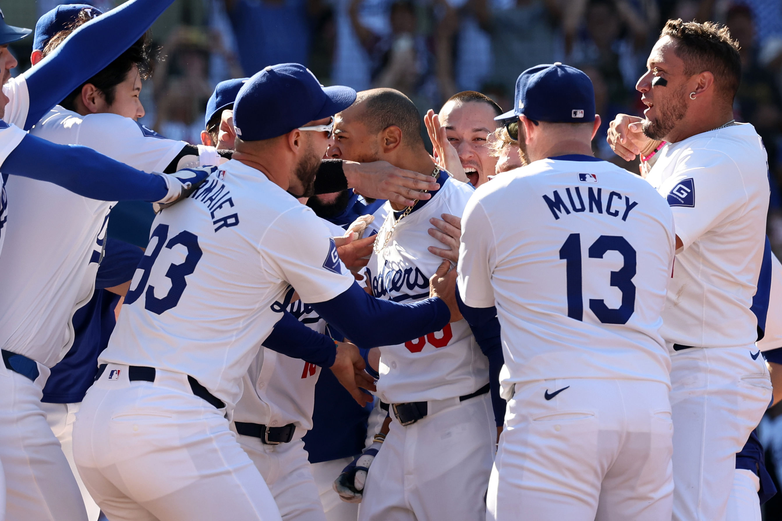 The Dodgers have won 100 games 11 times (Imagn)